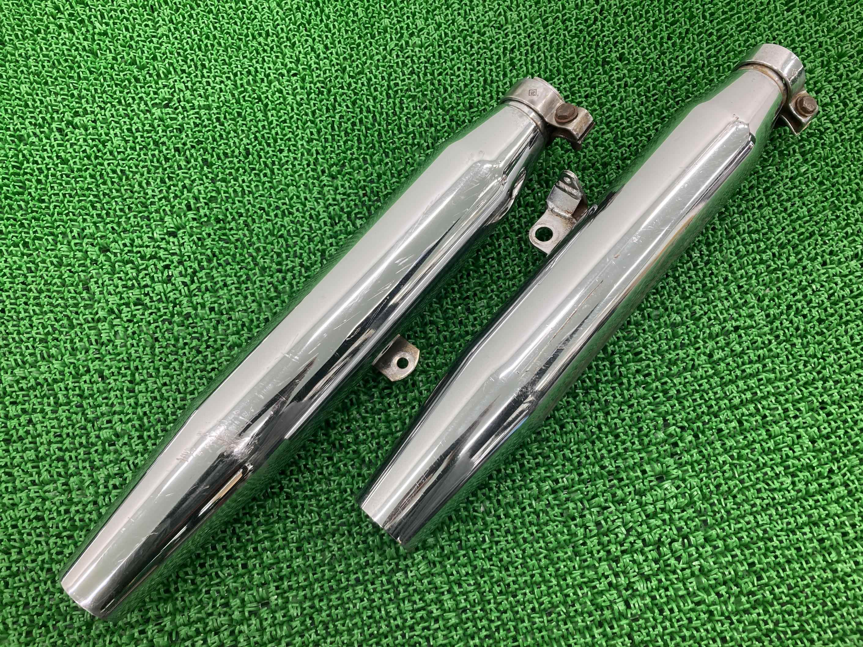 XLH883 サイレンサーマフラー ハーレー 純正 バイク 部品 65766-87 65769-86 92-03年スポーツスター XLH1200 オプション 車検 Genuine 【中古】 44 28,656円