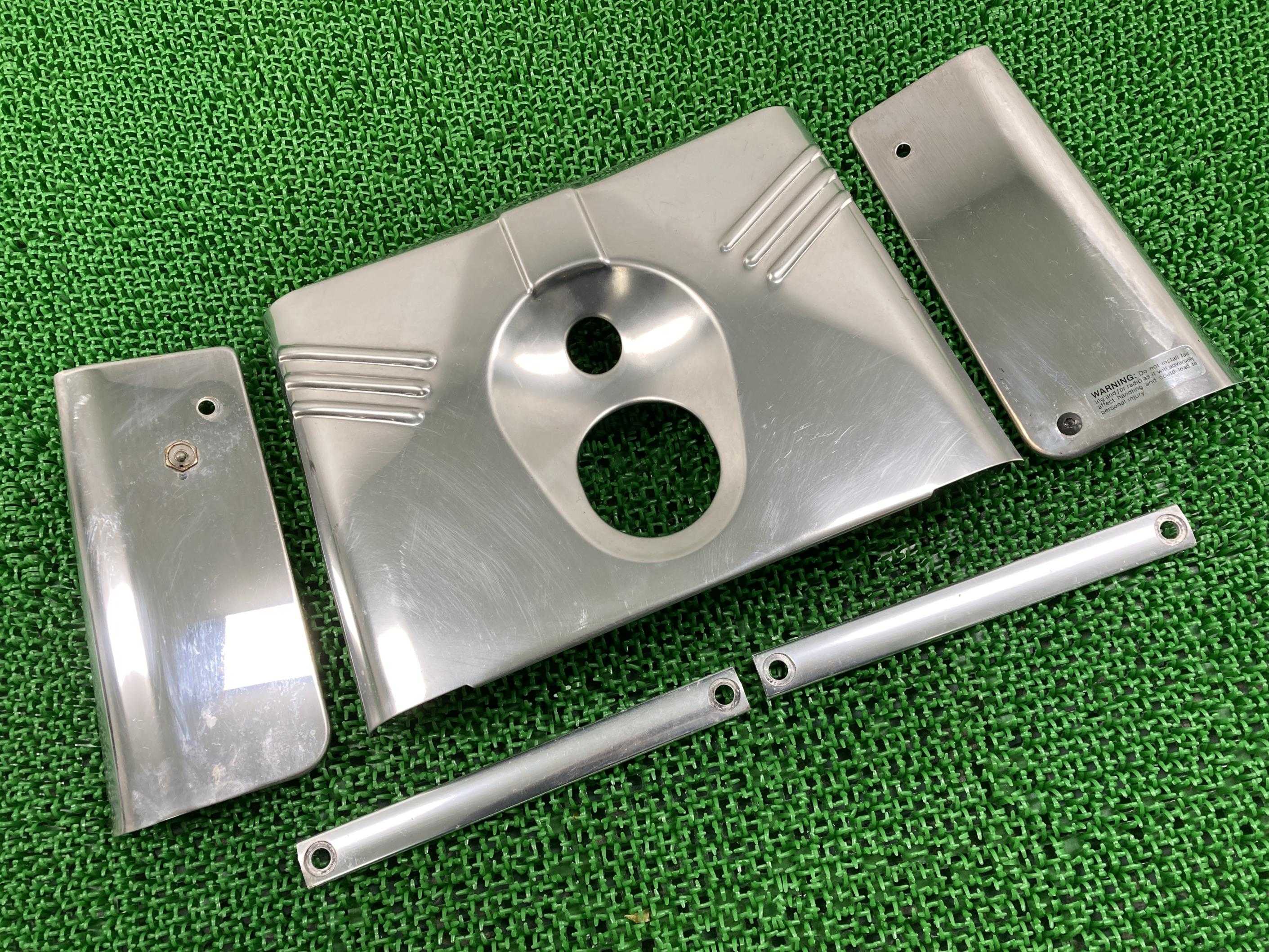 FLSTC1340ナセルカバーハーレー純正バイク部品ヘリテイジソフテイルクラシックエボ曲がり無しライトスイッチヘッドライトカバー車検Genuine【中古】 49