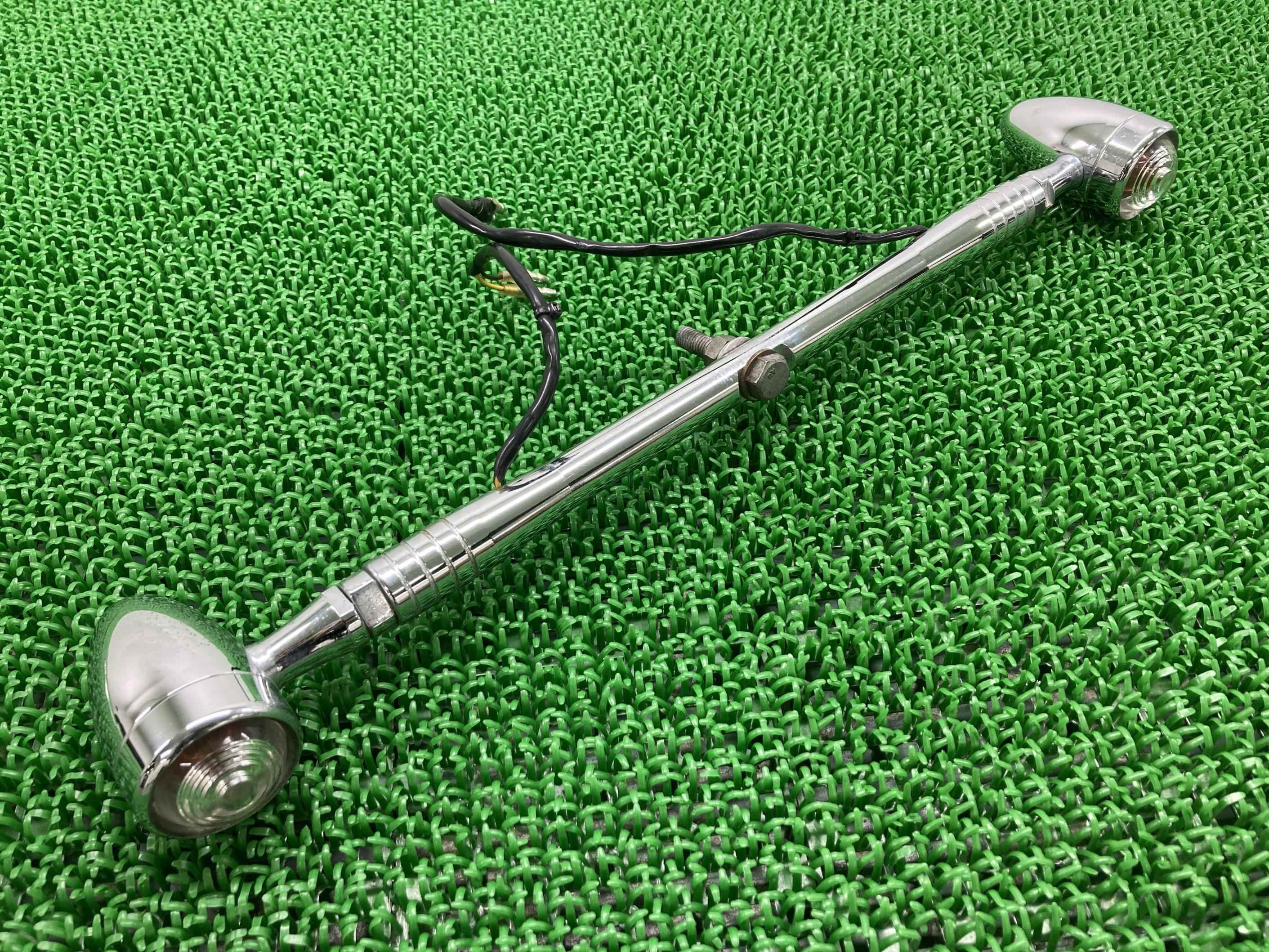 キジマ製ソフテイルダイナフロントウインカーステー社外バイク部品ハーレークローム275mmソフテイル86-99ダイナ【中古】 89|ティーエスパーツ 店