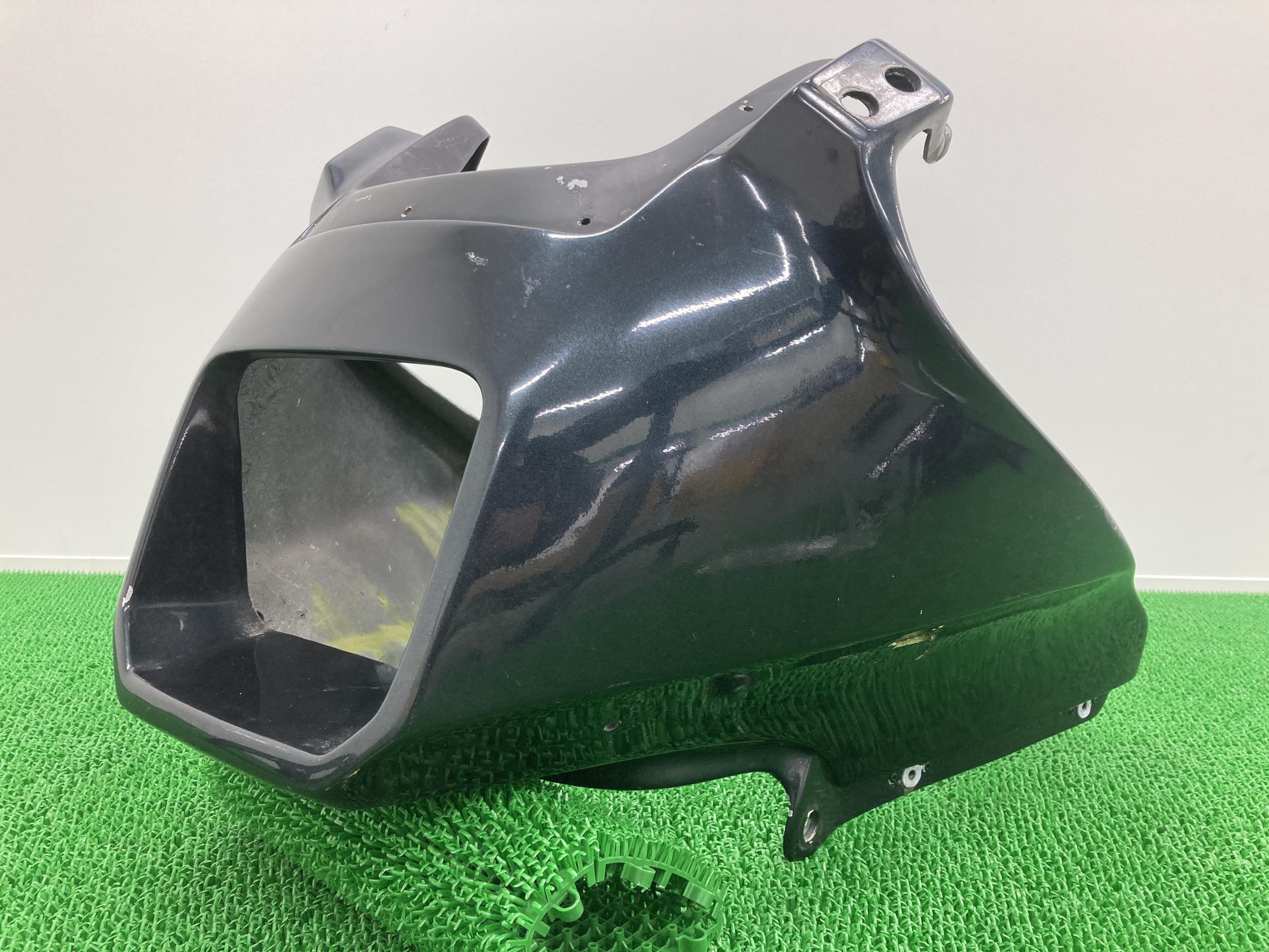 XZ400アッパーカウル紺M社外バイク部品14XFRP自家塗装済みコケキズ無し割れ欠け無し品薄【中古】 52|ティーエスパーツ 店