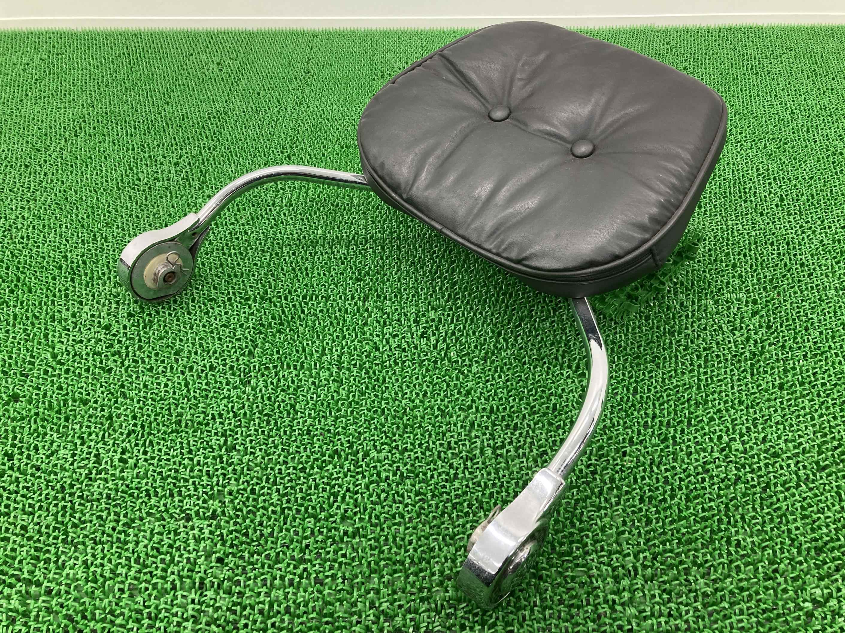 ドラッグスペシャリティーズ製ツーリングバックレスト社外バイク部品ハーレーEVOクロームワークスコンディション良好破れ無し【中古】 26