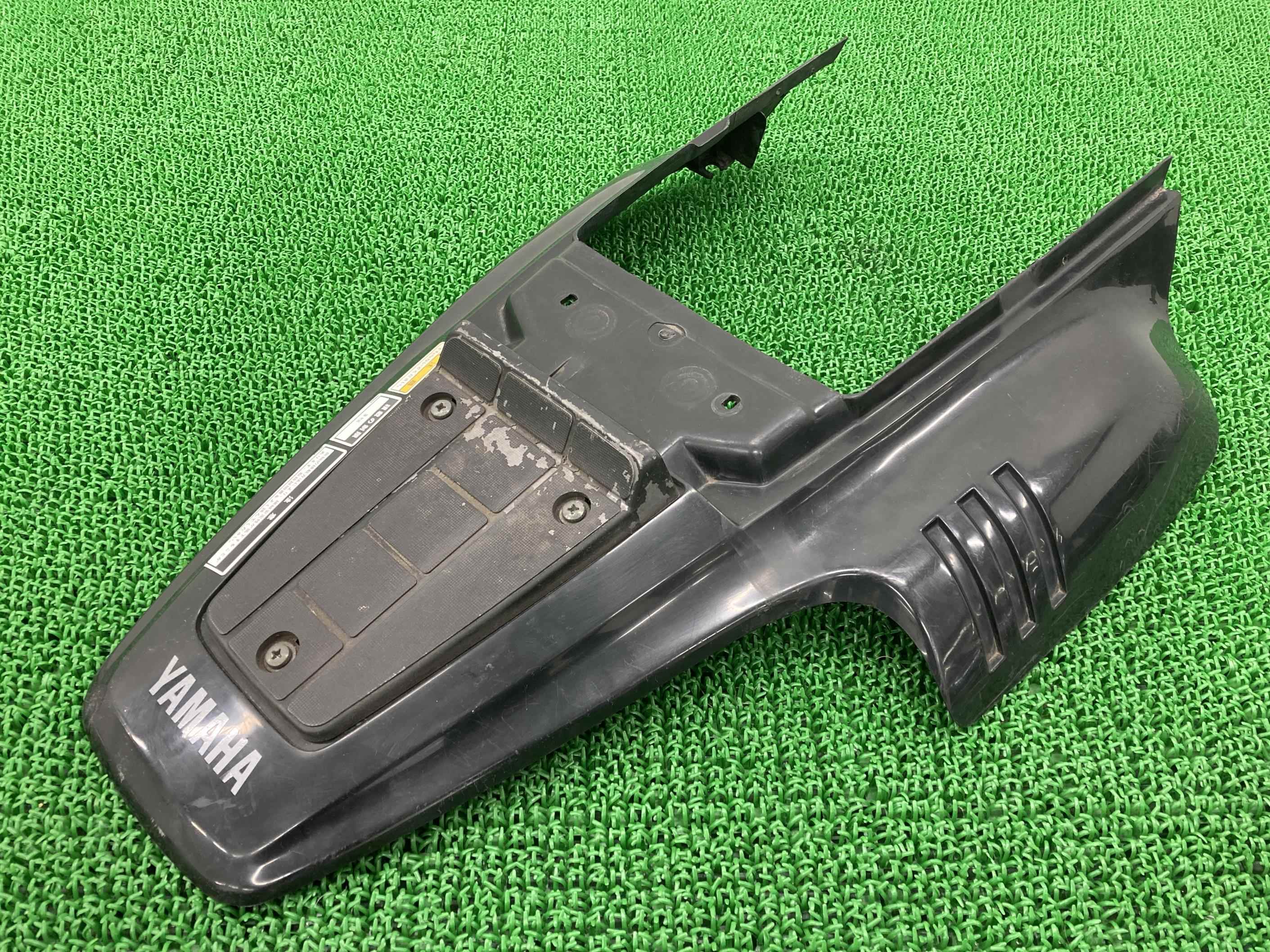 TW200テールカウル黒ヤマハ純正バイク部品DG07J割れ欠け無し品薄希少品リアフェンダーシートカウル車検Genuine【中古】 51