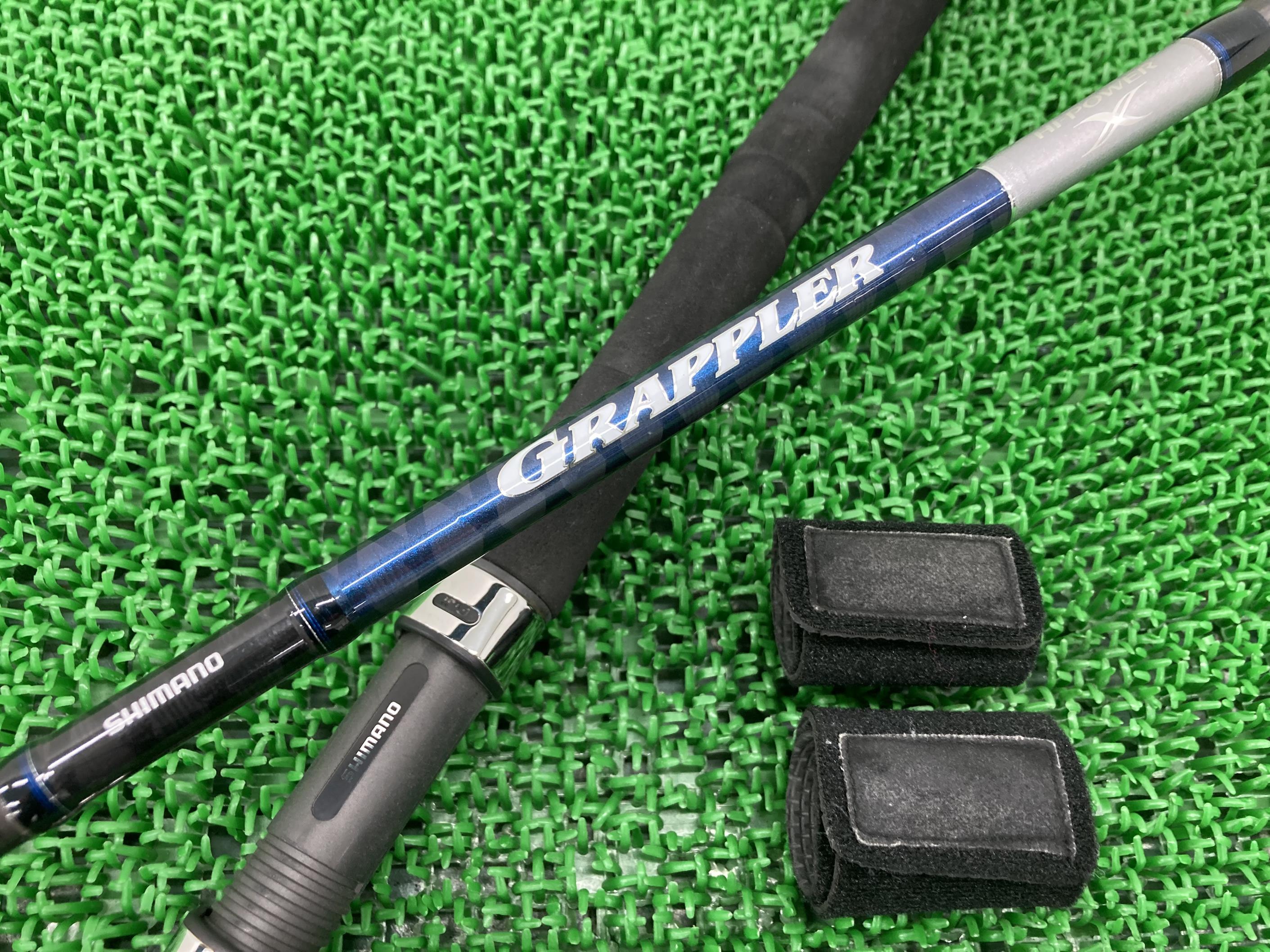 グラップラーS80M ジギングロッド S80M シマノ 純正 バイク 部品 SHIMANO GRAPPLER キャスティングシリーズ スピニングタイプ コンディション良好 車検 Genuine 【中古】 Ed