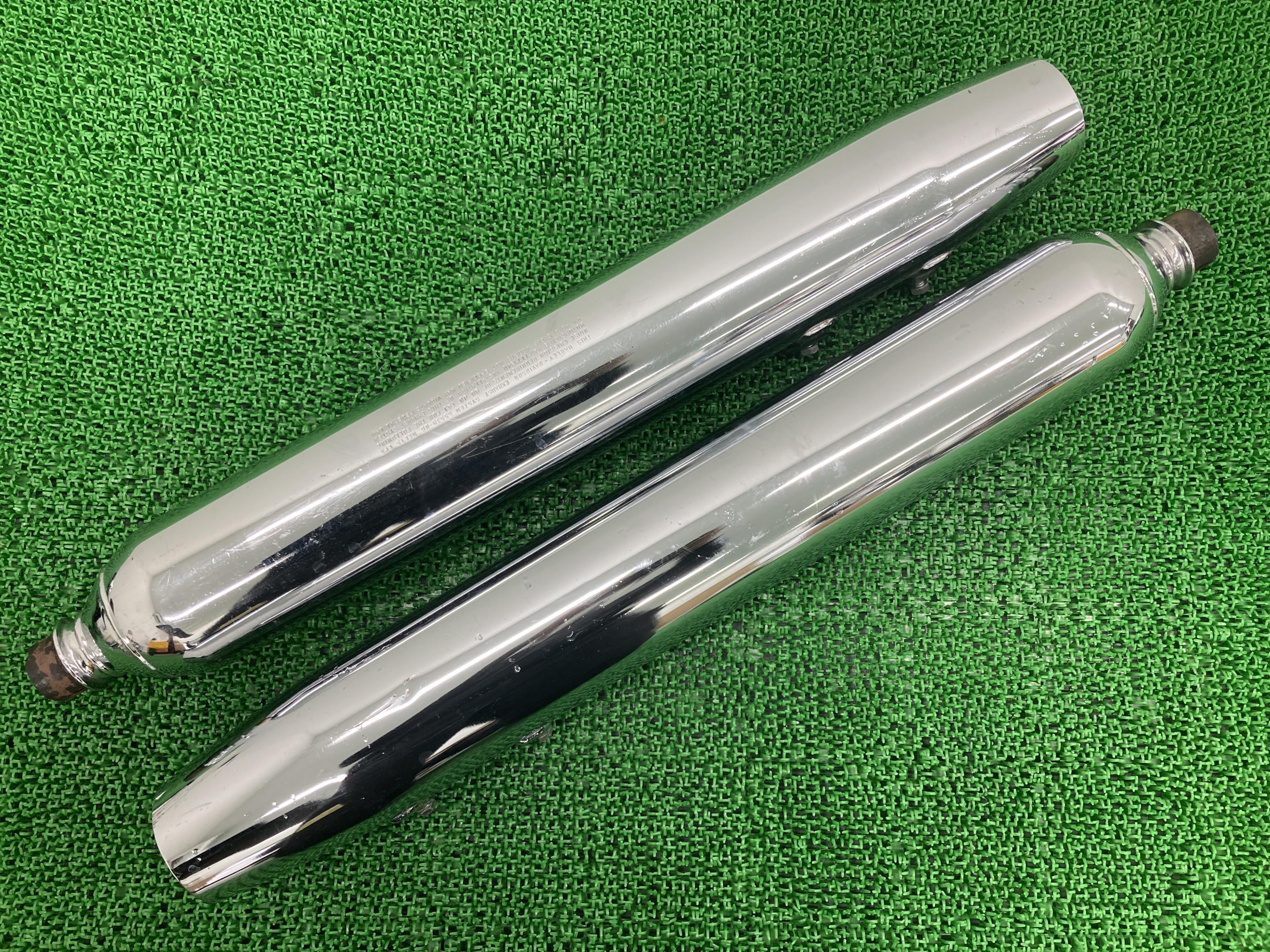 楽天市場】FLHR1580 サイレンサーマフラー ハーレー 純正 バイク