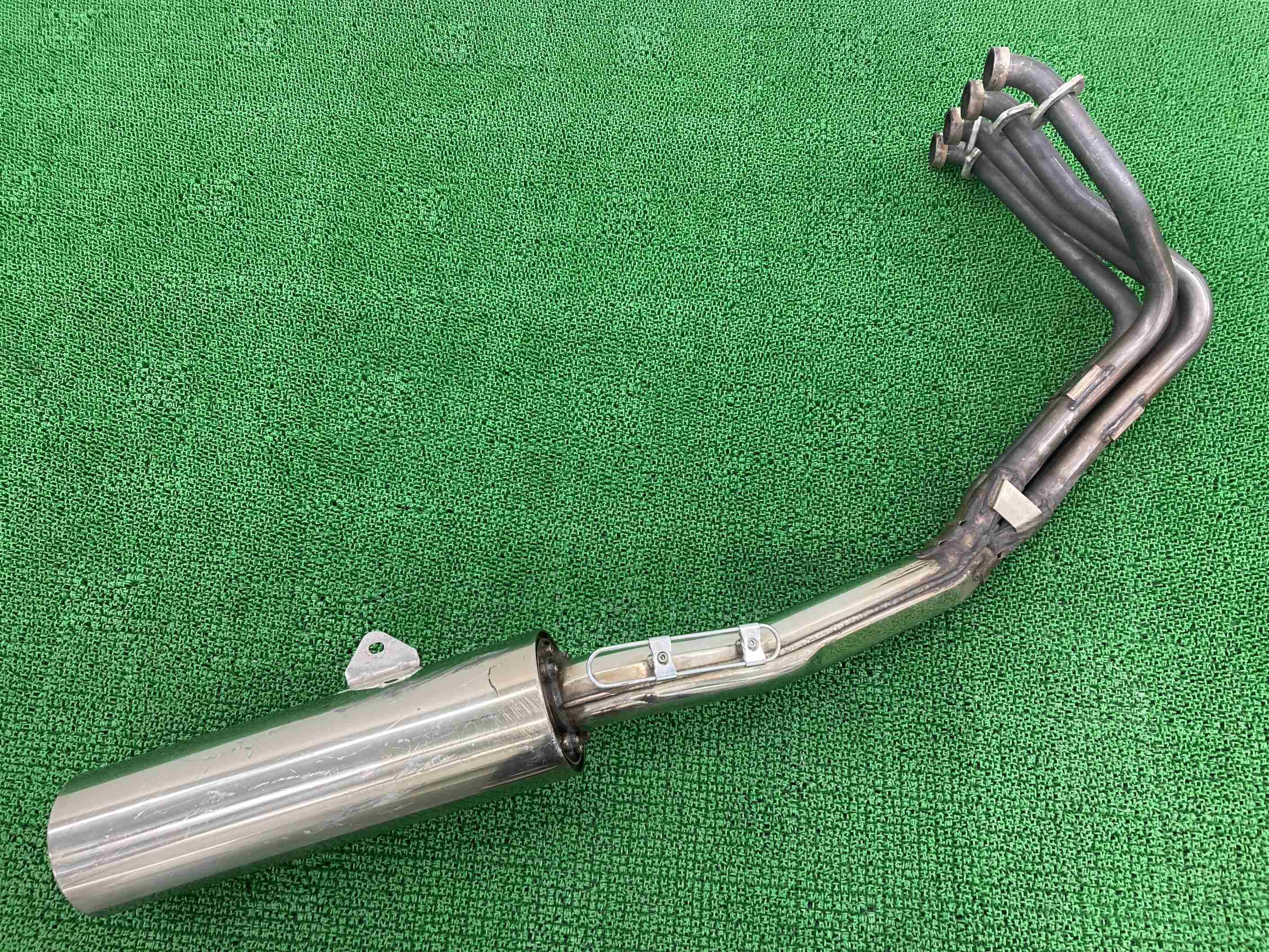 ZX-12R マフラー カワサキ 純正 バイク 部品 ZX1200A ZXT20A ノーマル フルエキ コケキズ無し 車検 Genuine 【中古】 78