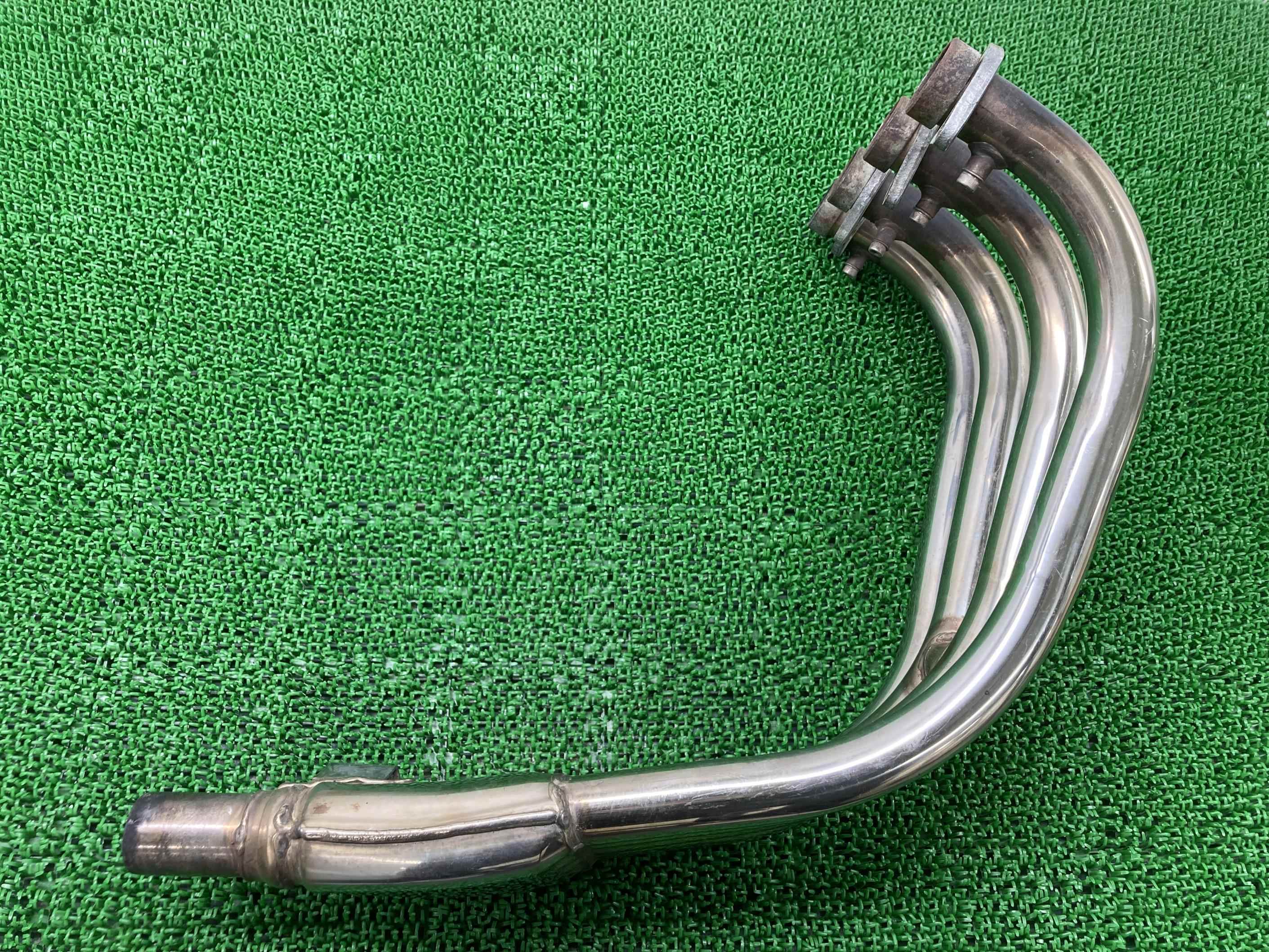 GSX400インパルス エキパイマフラー スズキ 純正 バイク 部品 GK79A IMPULSE コケキズ無し ノーマルマフラー 車検 Genuine 【中古】 eO