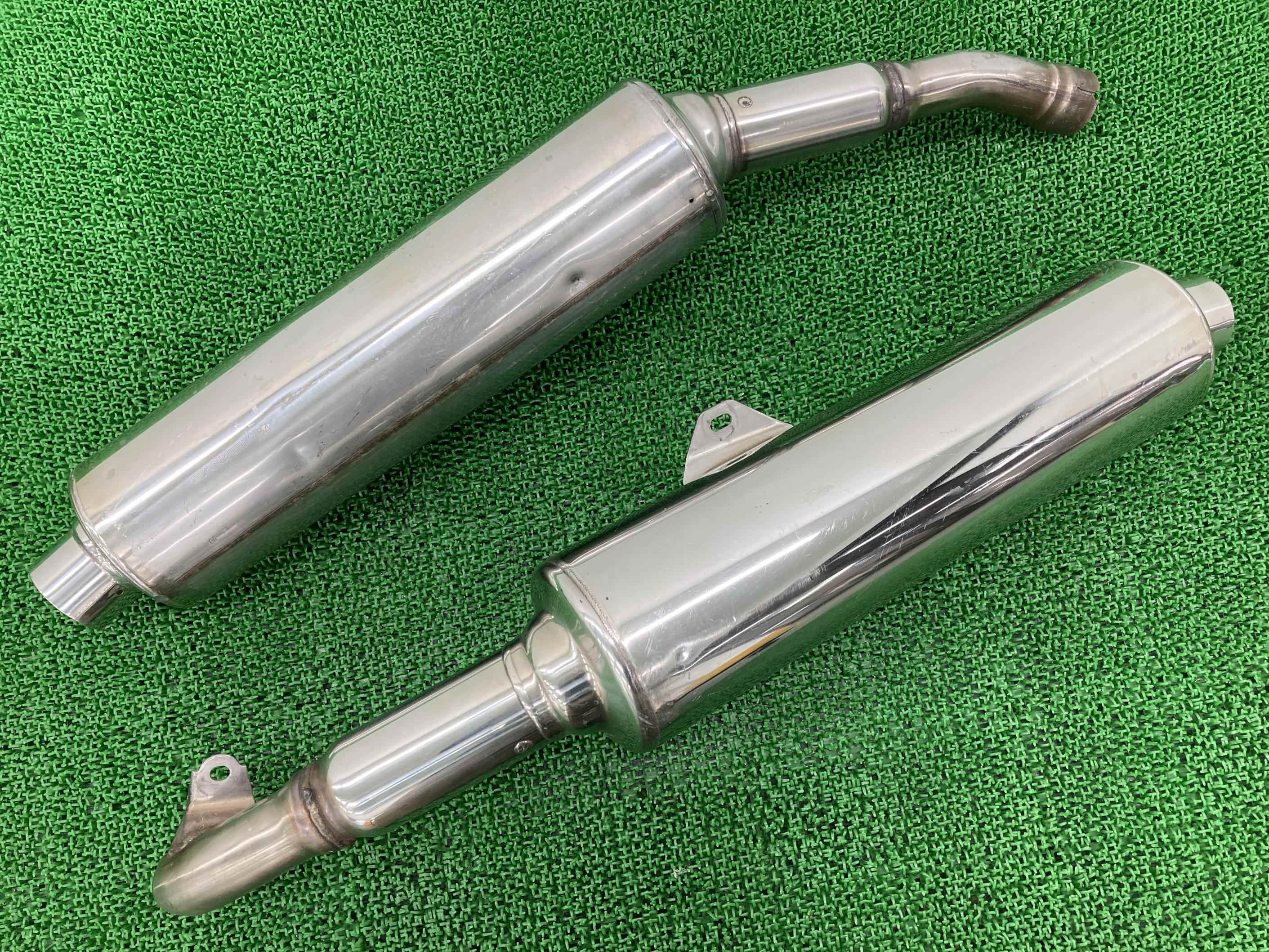 VTR1000F サイレンサーマフラー 左右 ホンダ 純正 バイク 部品 SC36 ファイアーストーム 機能的問題なし 品薄 希少品 車検 Genuine 【中古】 24