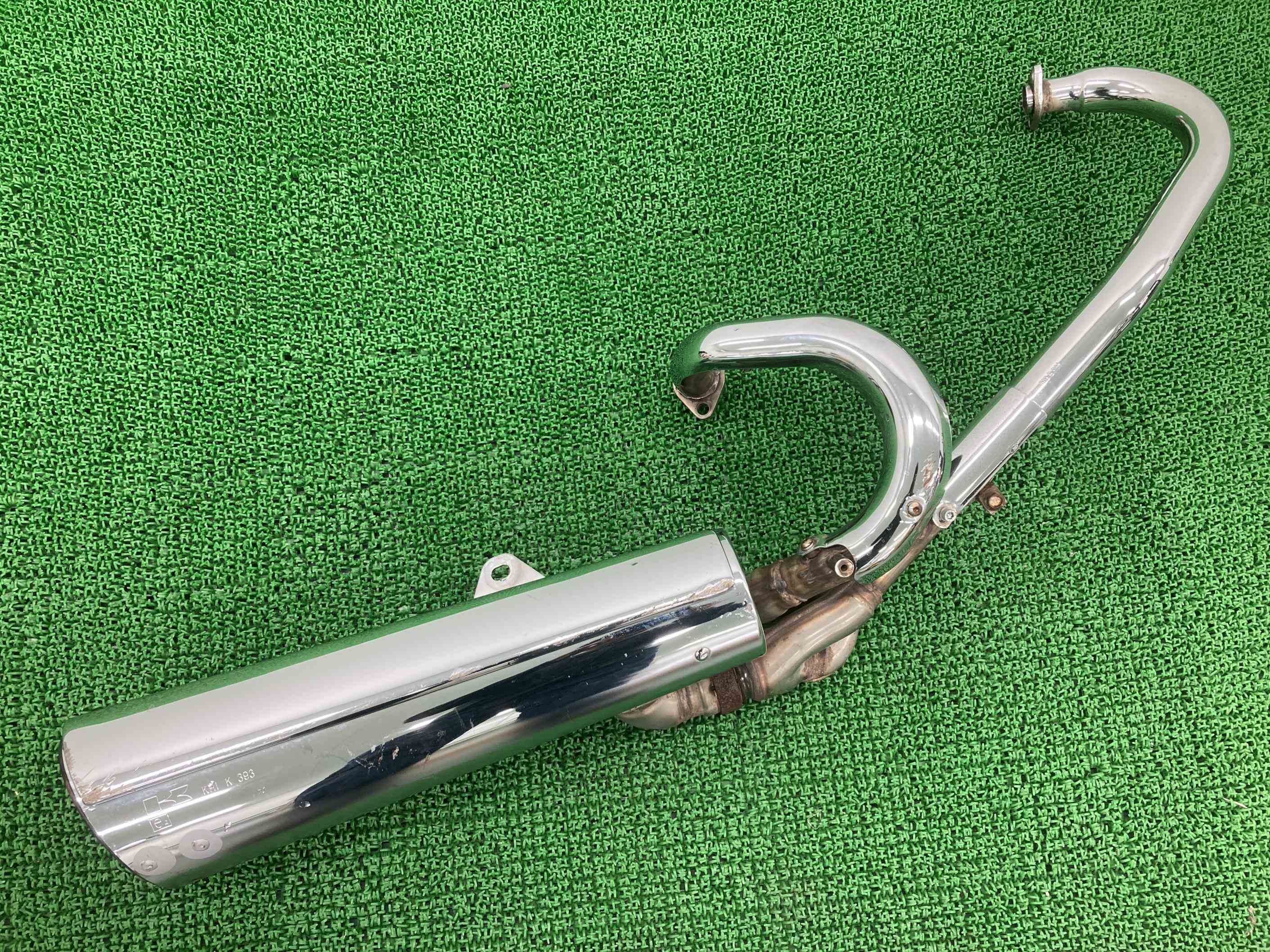 エリミネーター250V マフラー K393 カワサキ 純正 バイク 部品 VN250A 穴あき無し 機能的問題なし ノーマルマフラー 車検 Genuine 【中古】 oY