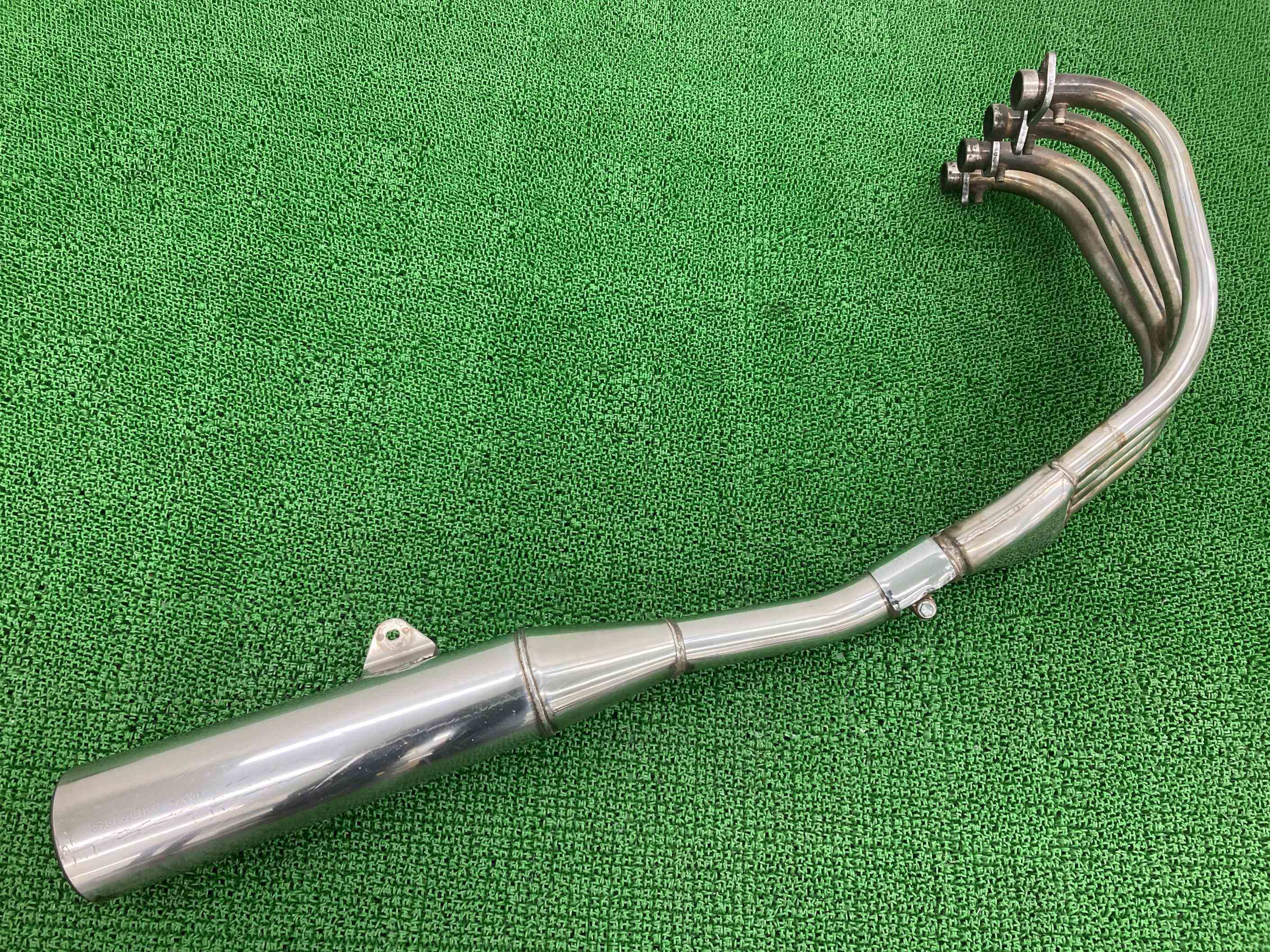 GSX400インパルス マフラー スズキ 純正 バイク 部品 GK79A 機能的問題なし 品薄 希少品 車検 Genuine 【中古】 47｜ティーエスパーツ　店