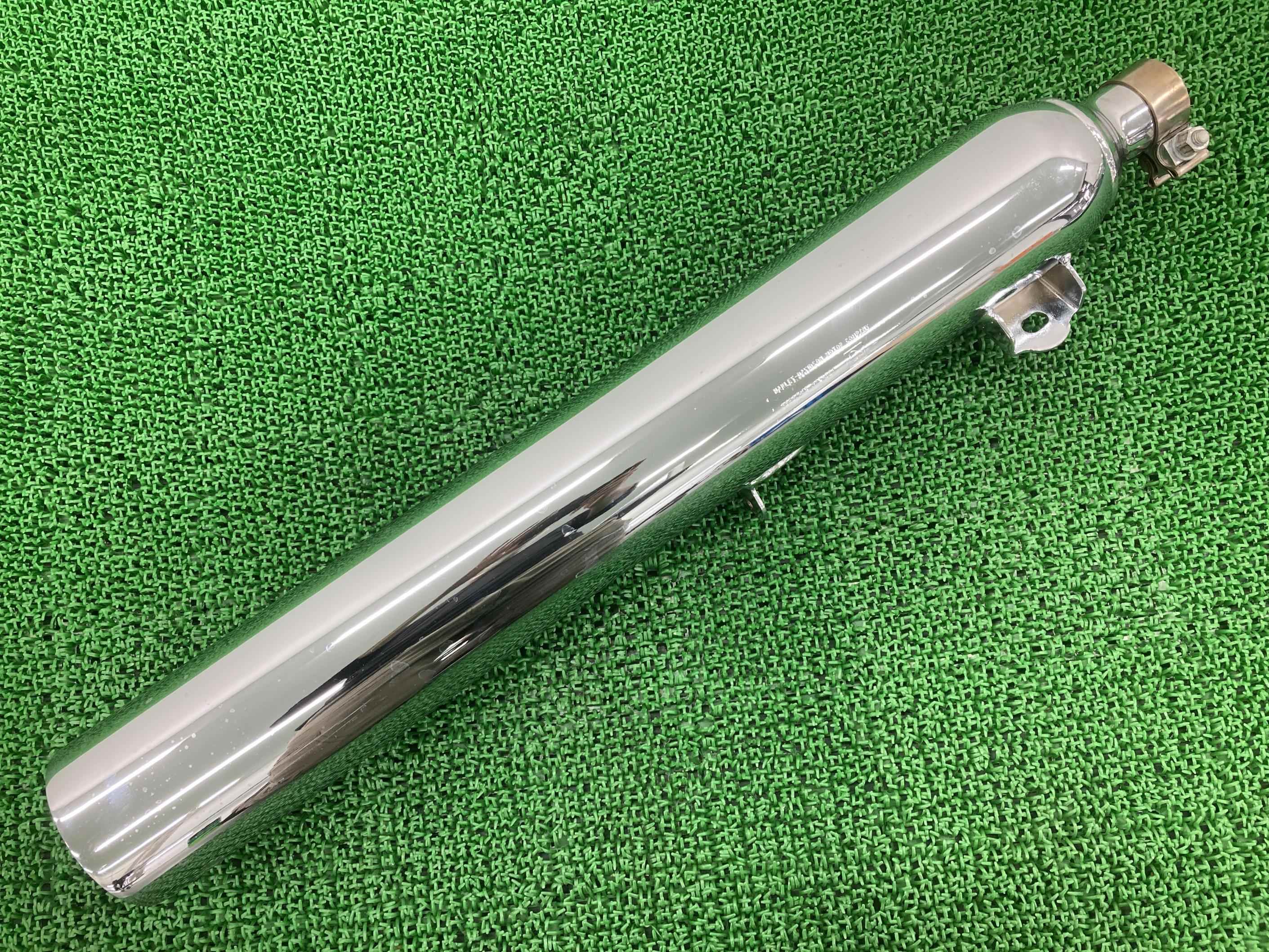 FLD1580 サイレンサーマフラー ハーレー 純正 バイク 部品 ダイナ スイッチバック コンディション良好 コケキズ無し 車検 Genuine 【中古】 56