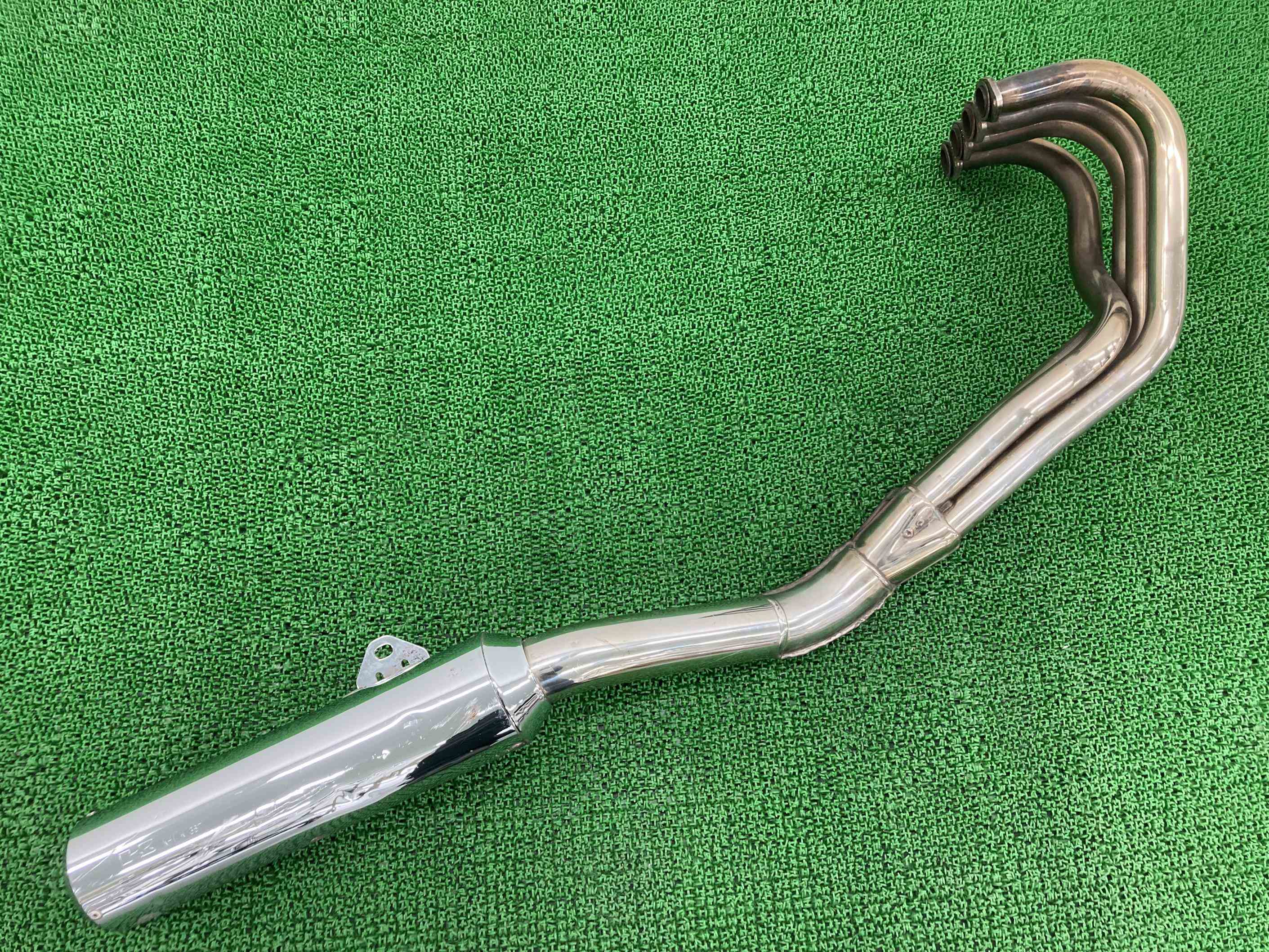 バリオスII マフラー カワサキ 純正 バイク 部品 ZR250B BALIUS-II 前期 機能的問題なし 希少品 車検 Genuine 【中古】 16