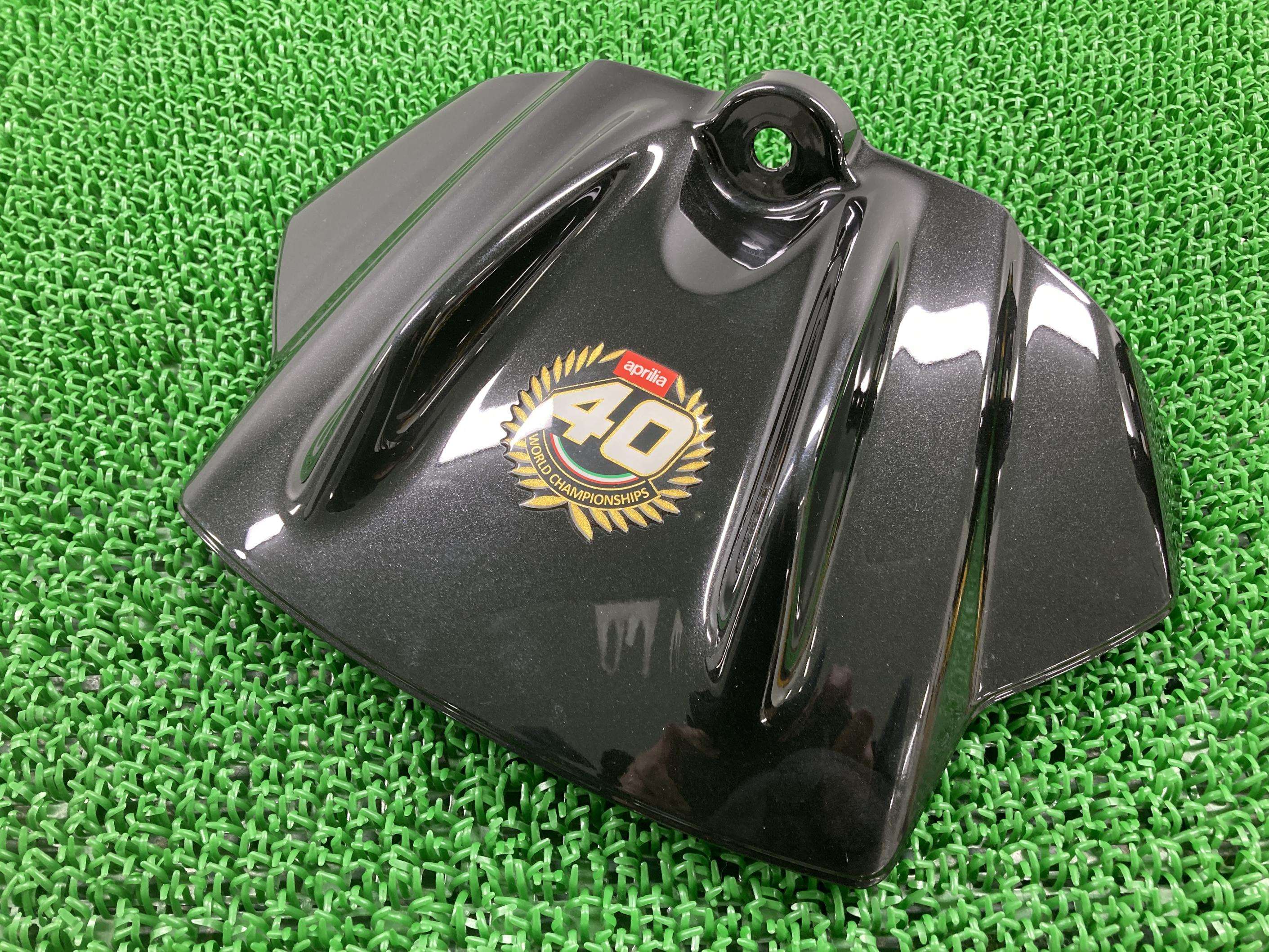 トゥオーノV4R タンクカバー 黒 アプリリア 純正 バイク 部品 TUONO コンディション良好 割れ欠け無し 品薄 車検 Genuine 【中古】 51