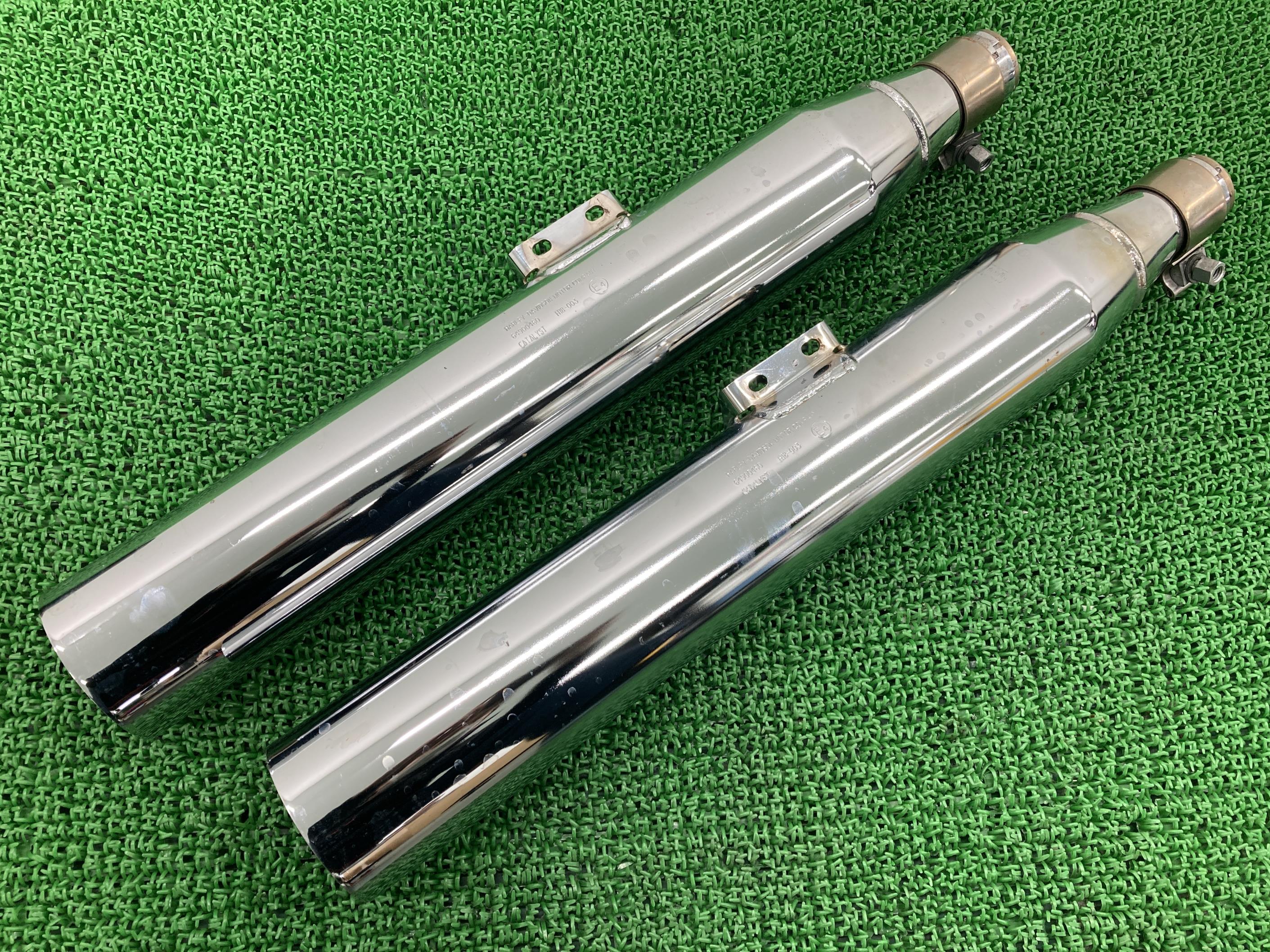 m*i様 ハーレーマフラー 楽天市場】2007〜2017 ファットボーイ/ロー ツインスラッシュ 3インチ