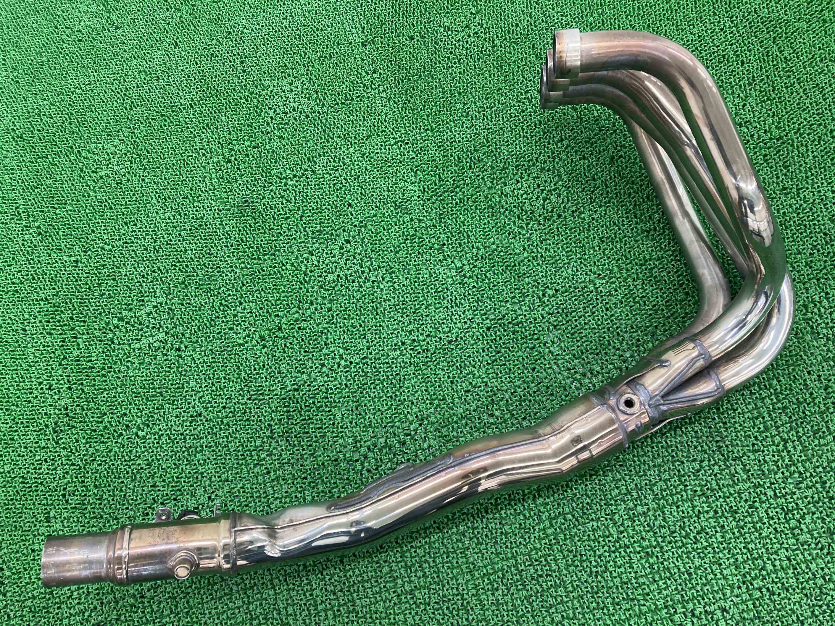 ZRX1200ダエグ エキパイマフラー カワサキ 純正 バイク 部品 ZR1200D コケキズ無し 品薄 希少品 DAEG 車検 Genuine 【中古】 13