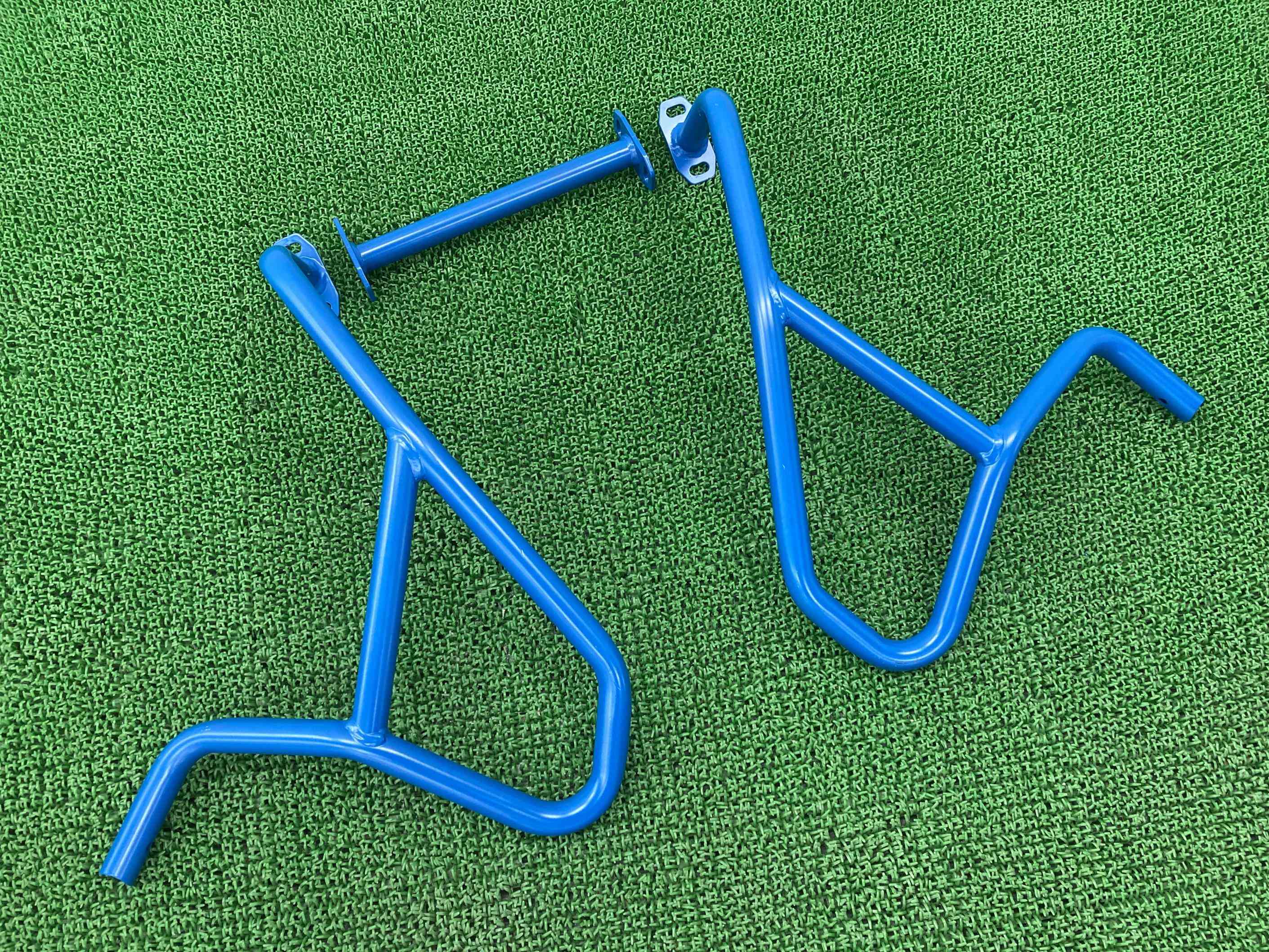 R1200GSタンクガード左右青BMW純正バイク部品2018年式外しWB10A5103JZ641***カウルガード曲がり無しコンディション良好品薄車検Genuine【中古】