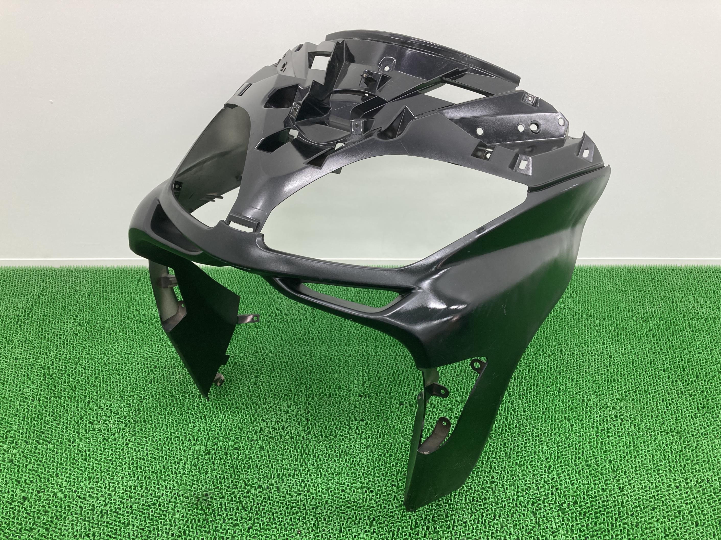 フォルツァ アッパーカウル 黒 ホンダ 純正 バイク 部品 MF08 前期 コケキズ無し 品薄 希少品 車検 Genuine 【中古】 96