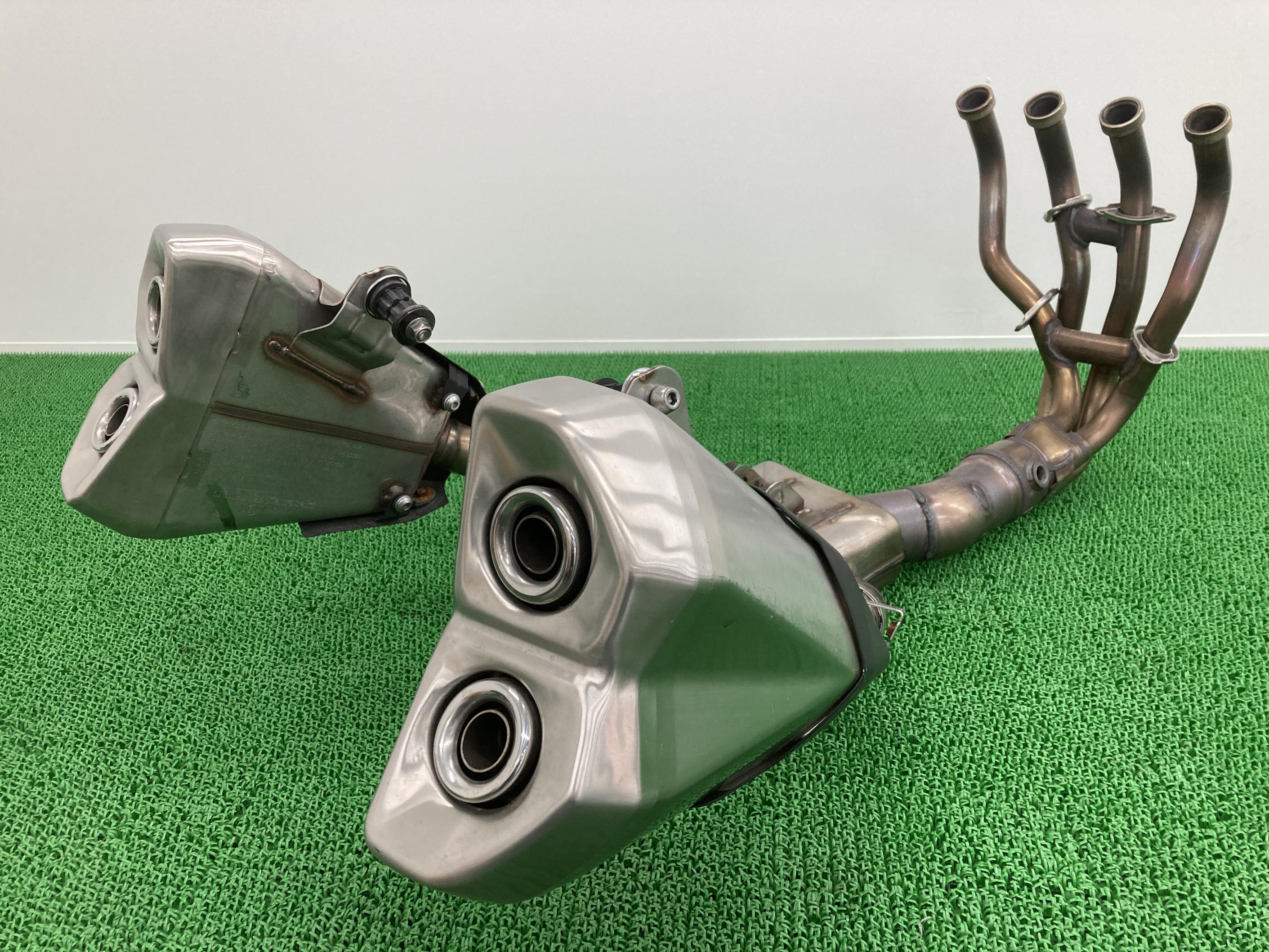 Z1000 マフラー カワサキ 純正 バイク 部品 ZX1000L フルエキ 凹み無し 品薄 希少品 車検 Genuine 【中古】 12