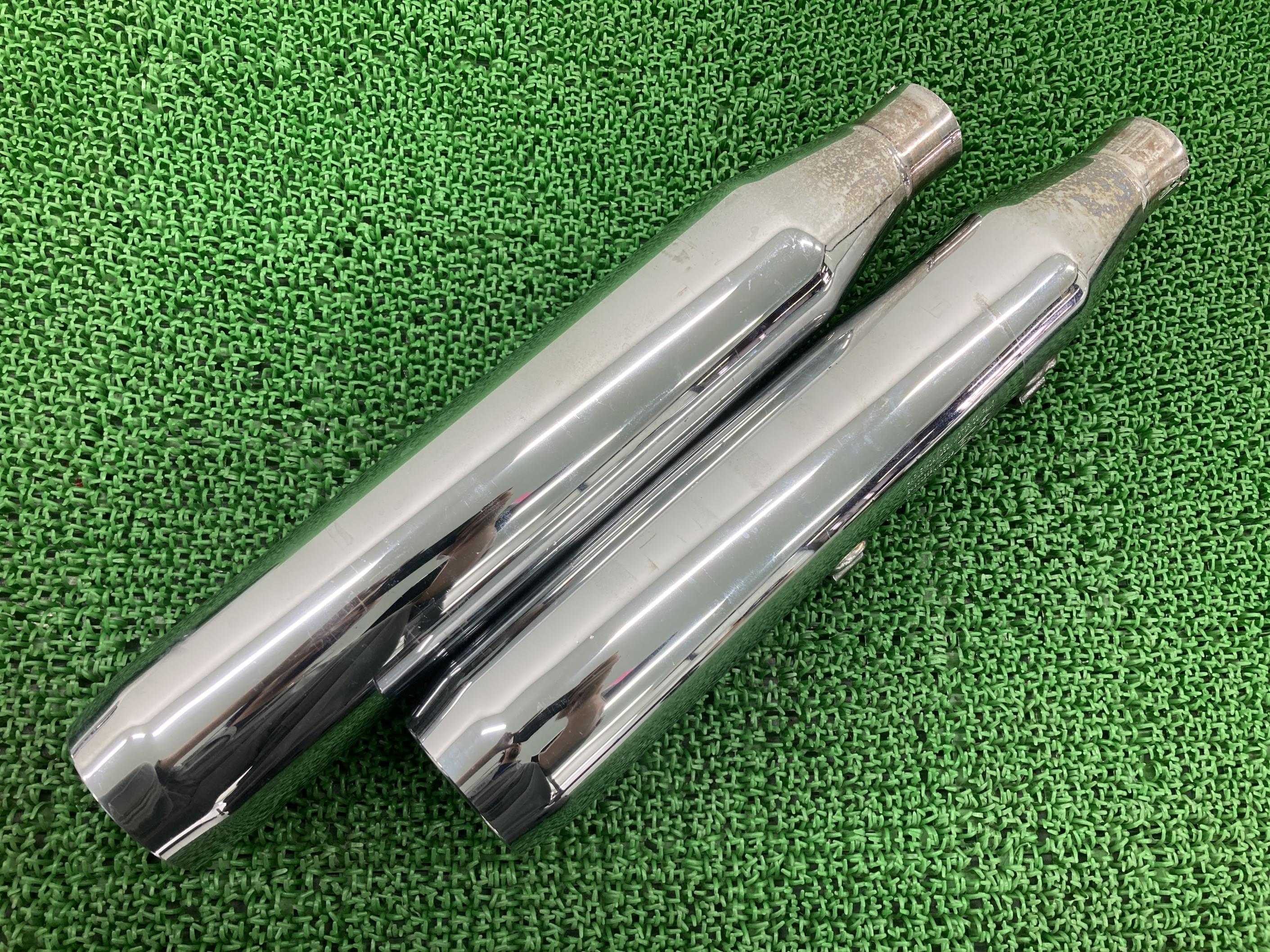 XL1200CX サイレンサーマフラー ハーレー 純正 バイク 部品 64900389 64900390 スポーツスター ロードスター コケキズ無し 車検 Genuine 【中古】 20