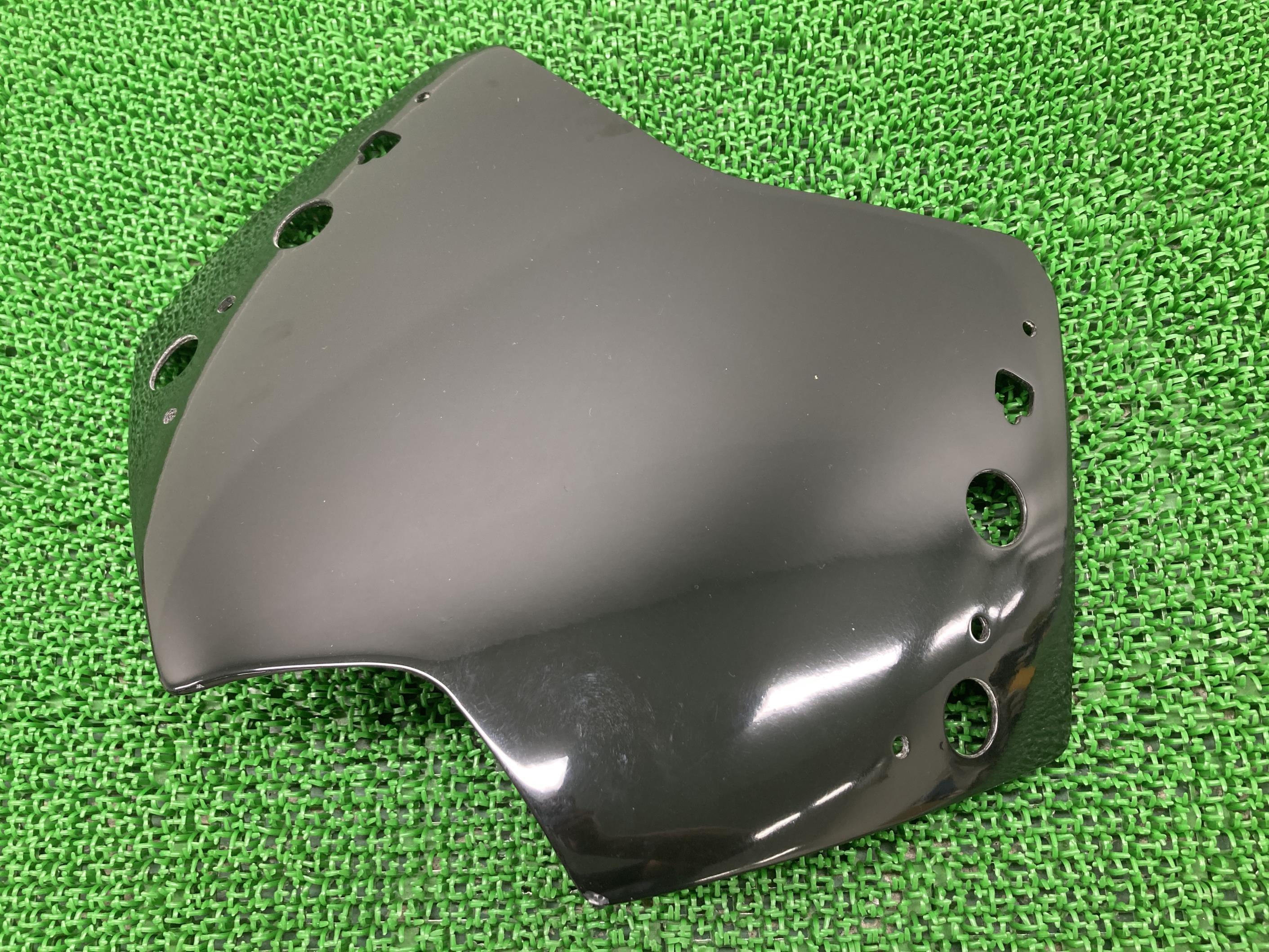 Mr.Don弥生製T-MAXスクリーン社外バイク部品SJ12JミスタードンスクリーンバイザーブラックFRPペイント素材に【中古】 12