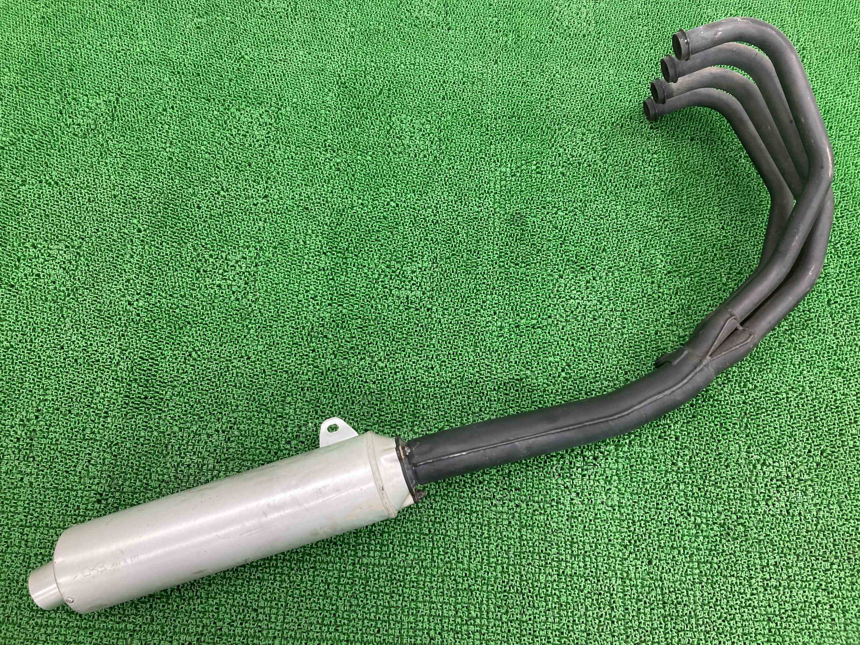 ZRX400 マフラー カワサキ 純正 バイク 部品 ZR400E 98-03年 ノーマル コケキズ無し 品薄 車検 Genuine 【中古】 93