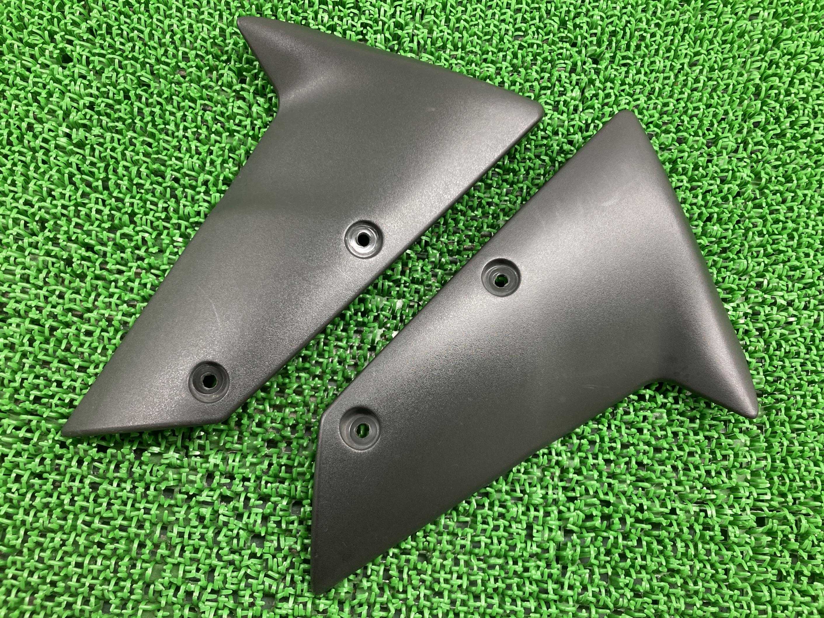 ZX-10R フロントフェンダーサイドカバー 左右 14091-0103/14091-0104 カワサキ 純正 バイク 部品 ZX1000D 14091-0103 14091-0104 割れ欠け無し 品薄 希少品 車検 Genuine 【中古】 Tw