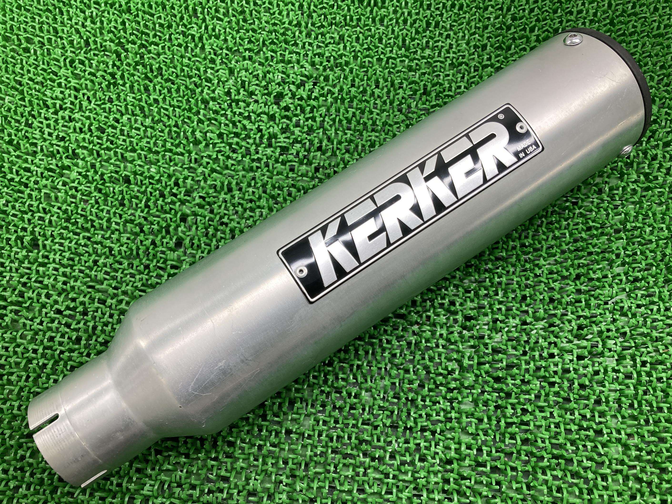 KERKER製FJ1200 サイレンサーマフラー 左 在庫有 即納 社外 新品 バイク 部品 4CC 88年～90年 アルミ Kシステム Gs