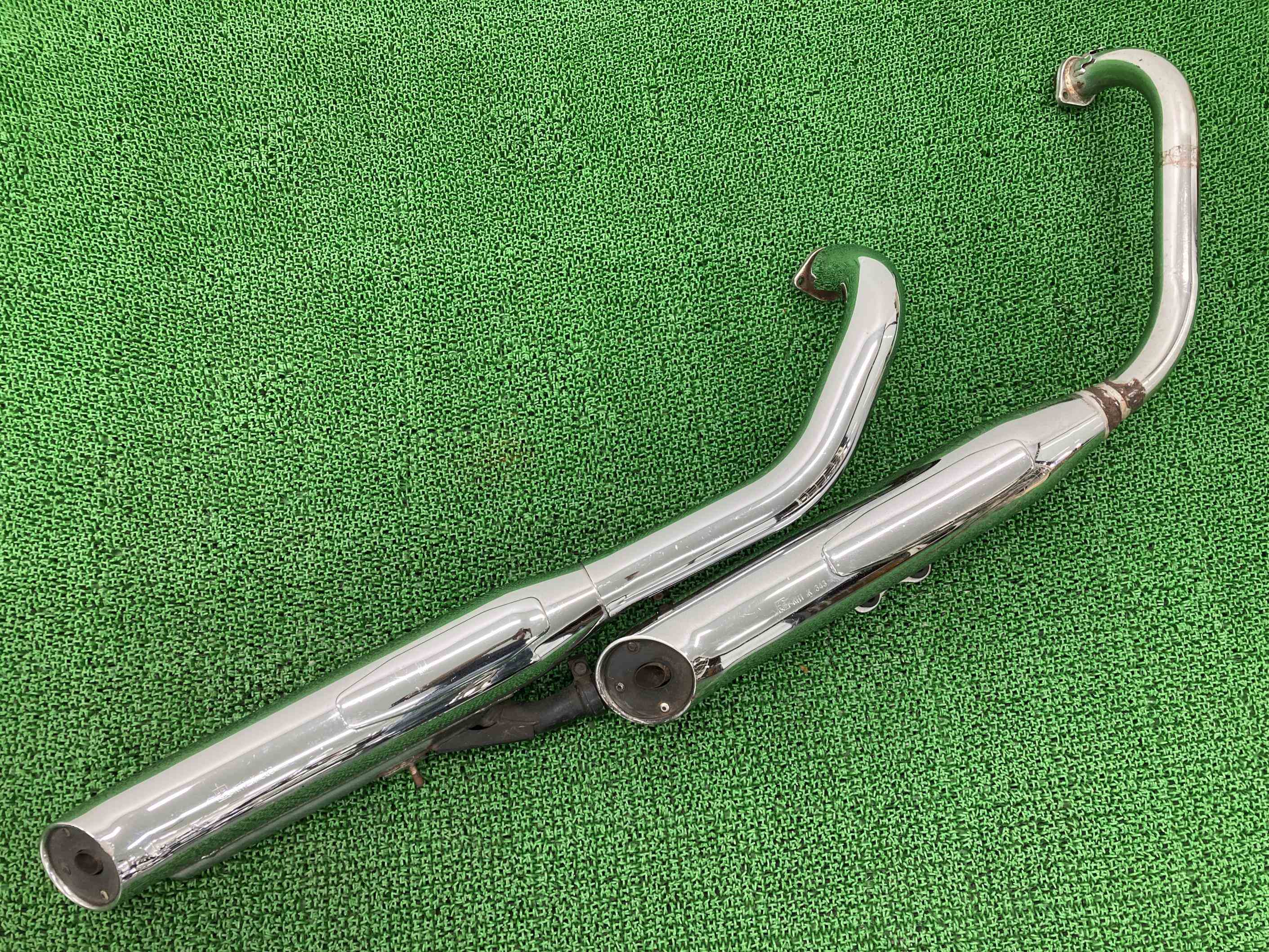 バルカン400 マフラー カワサキ 純正 バイク 部品 VN400A VULCAN400 ノーマル 機能的問題無し 希少品 車検 Genuine 【中古】 15｜ティーエスパーツ　店 26,520円