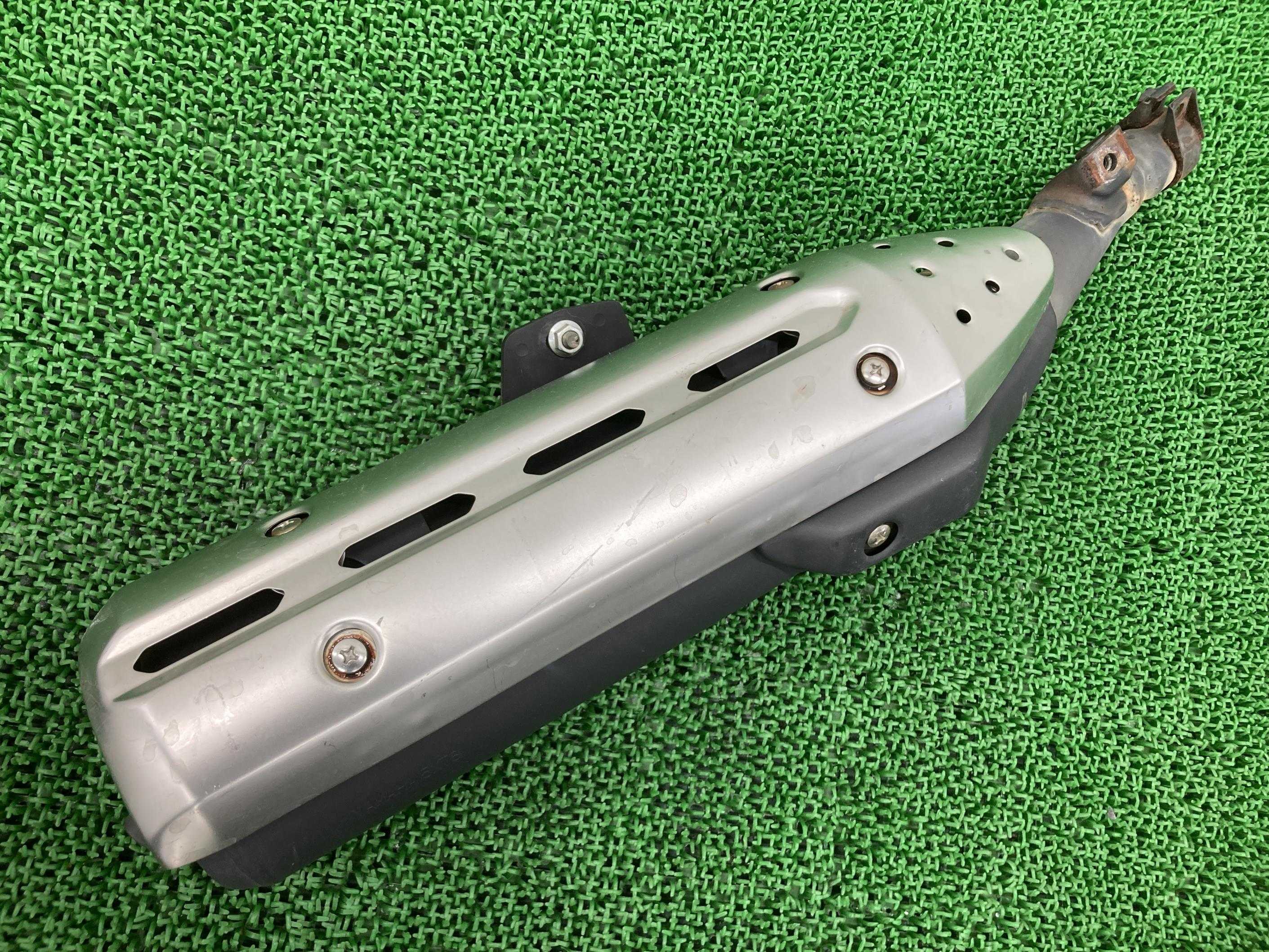 トリッカー サイレンサーマフラー ヤマハ 純正 バイク 部品 DG16J Tricker XG250 コケキズ無し 品薄 車検 Genuine 【中古】 86|ティーエスパーツ 店