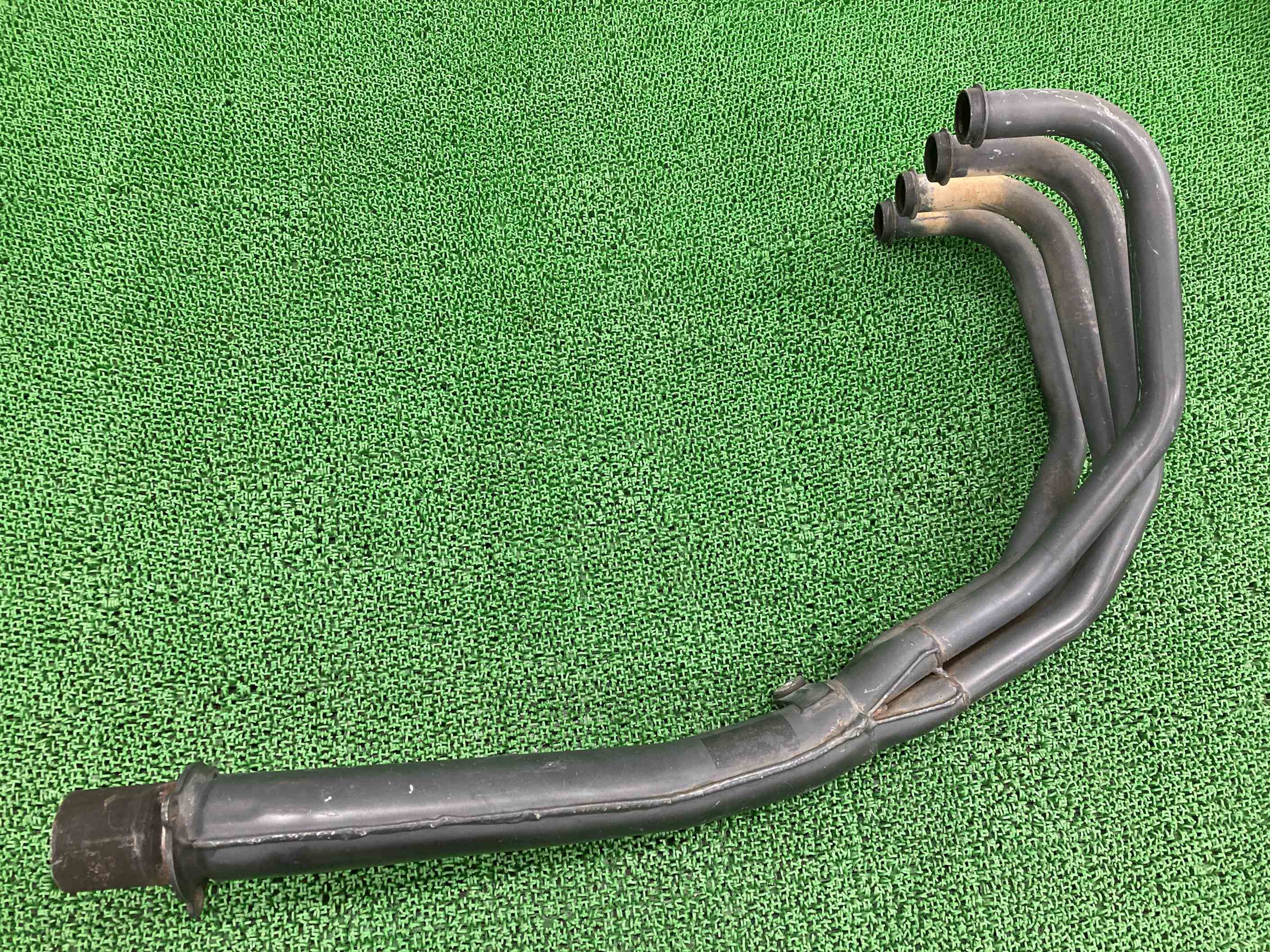 ZRX400 エキパイマフラー カワサキ 純正 バイク 部品 ZR400E 規制前 機能的問題なし 希少品 品薄 車検 Genuine 【中古】 yG
