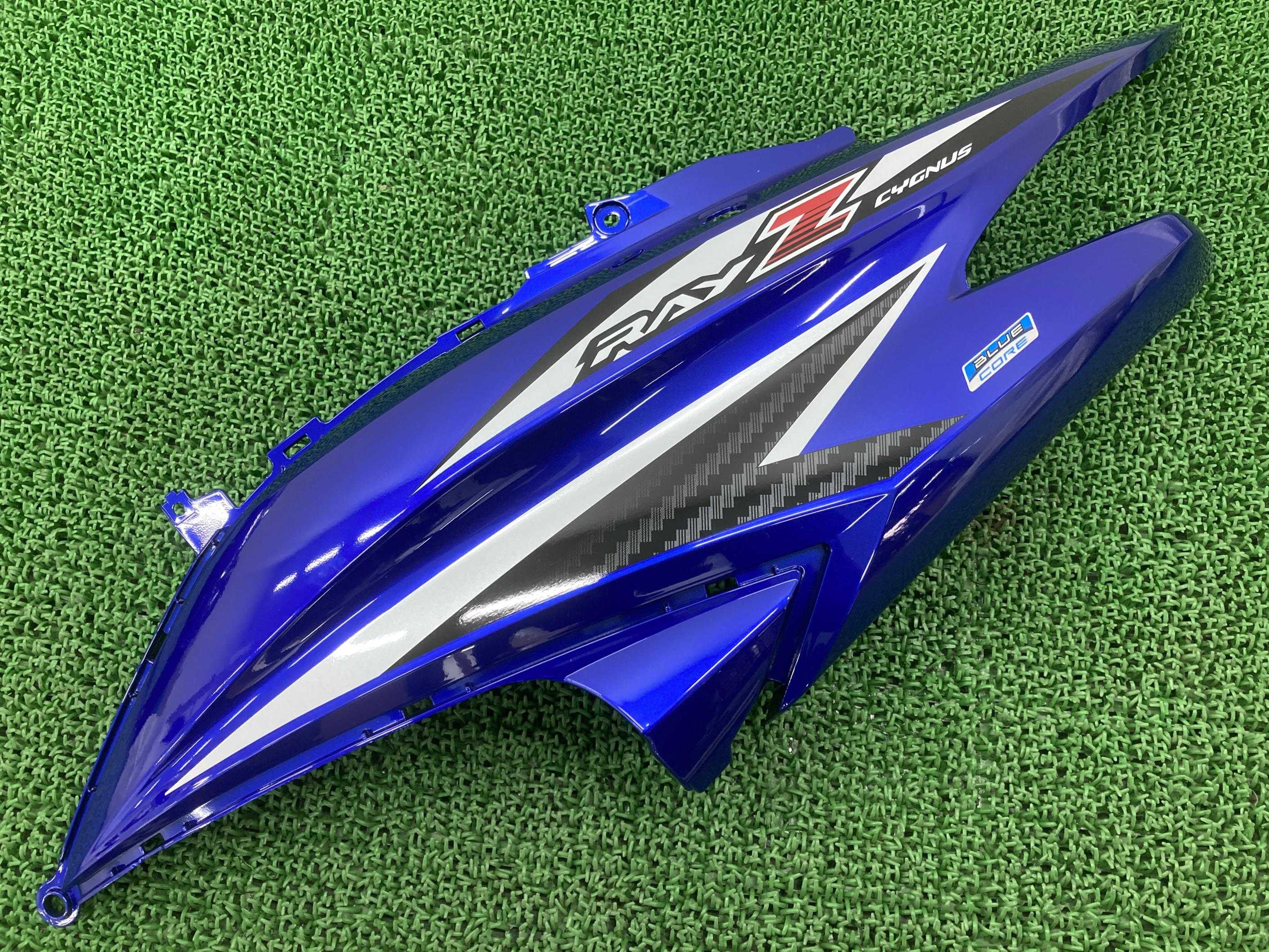 シグナスRAY-Z シートカウル 左 青M ヤマハ 純正 バイク 部品 CYGNUS レイズィー 極上品 ハイクオリティ 車検 Genuine 【中古】 20