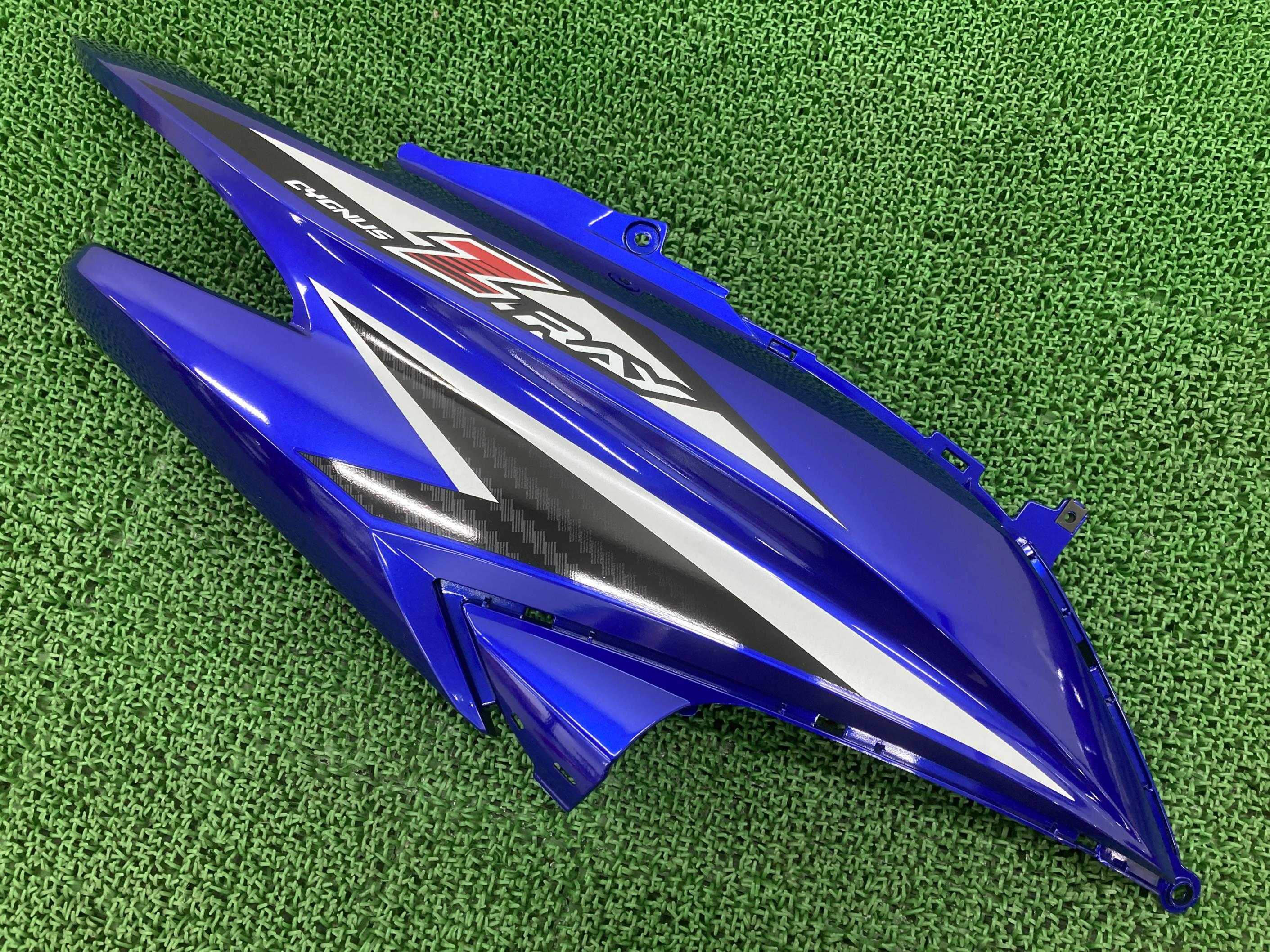 シグナスRAY-Z シートカウル 右 青M ヤマハ 純正 バイク 部品 CYGNUS レイズィー 極上品 ハイクオリティ 車検 Genuine 【中古】 11