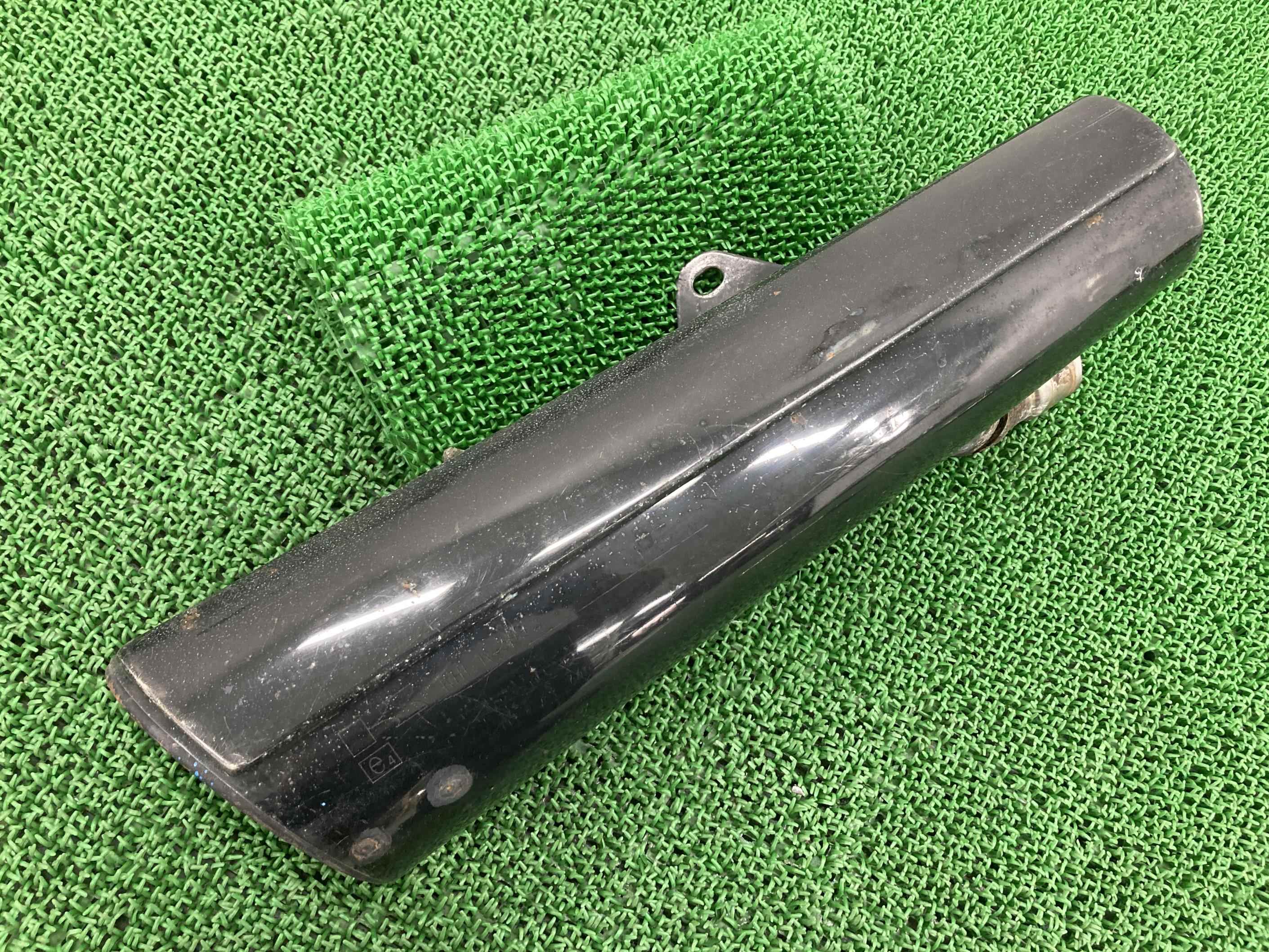 エリミネーター250V サイレンサーマフラー 黒 カワサキ 純正 バイク 部品 VN250B ELIMINATOR250V 修復素材に コケキズ無し 車検 Genuine 【中古】 68