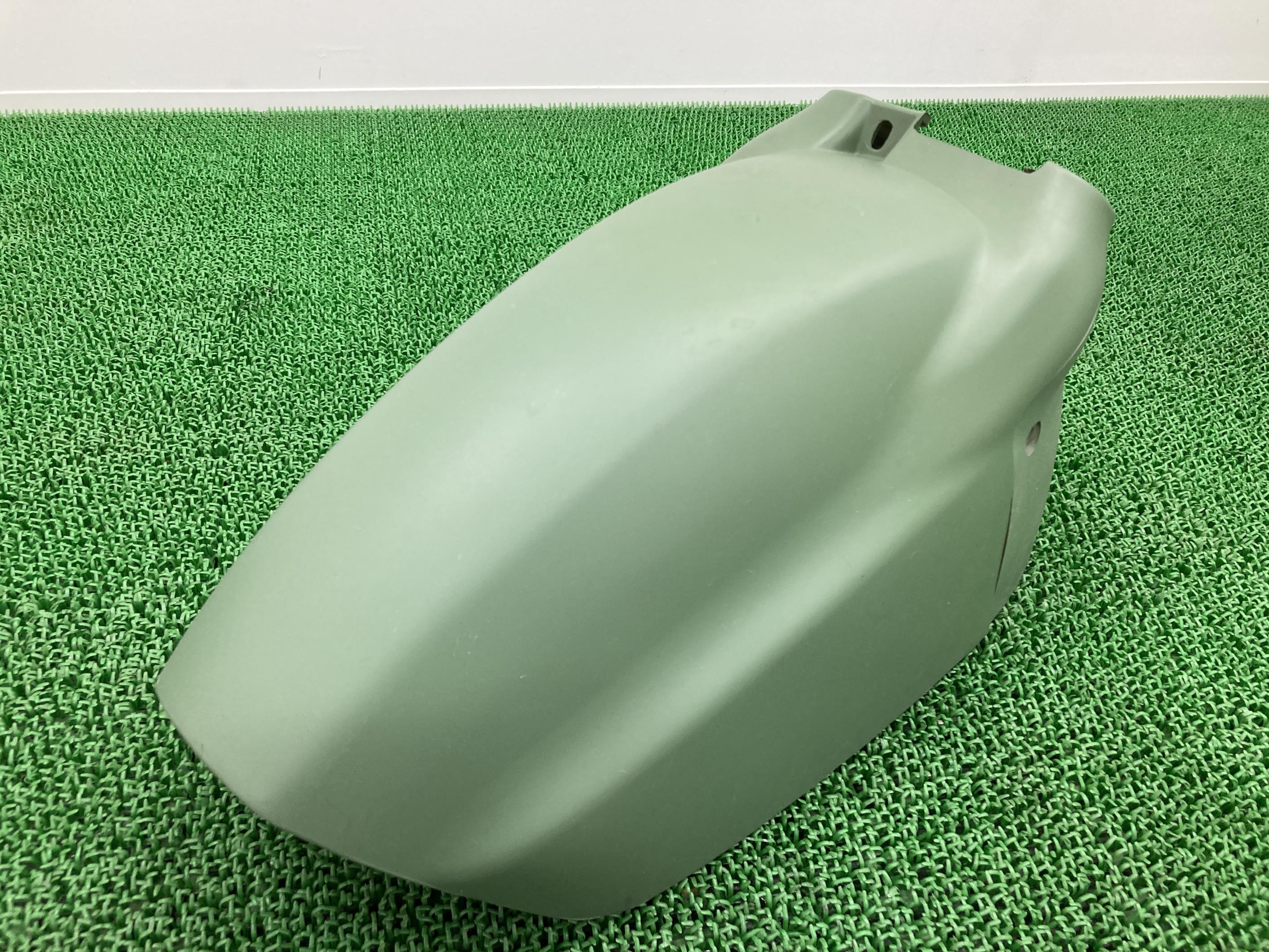 ジャイロキャノピー フロントフェンダー 緑 社外 バイク 部品 TA02 GyroCanopy ノーマルタイプ ペイント素材に 希少品 【中古】 50