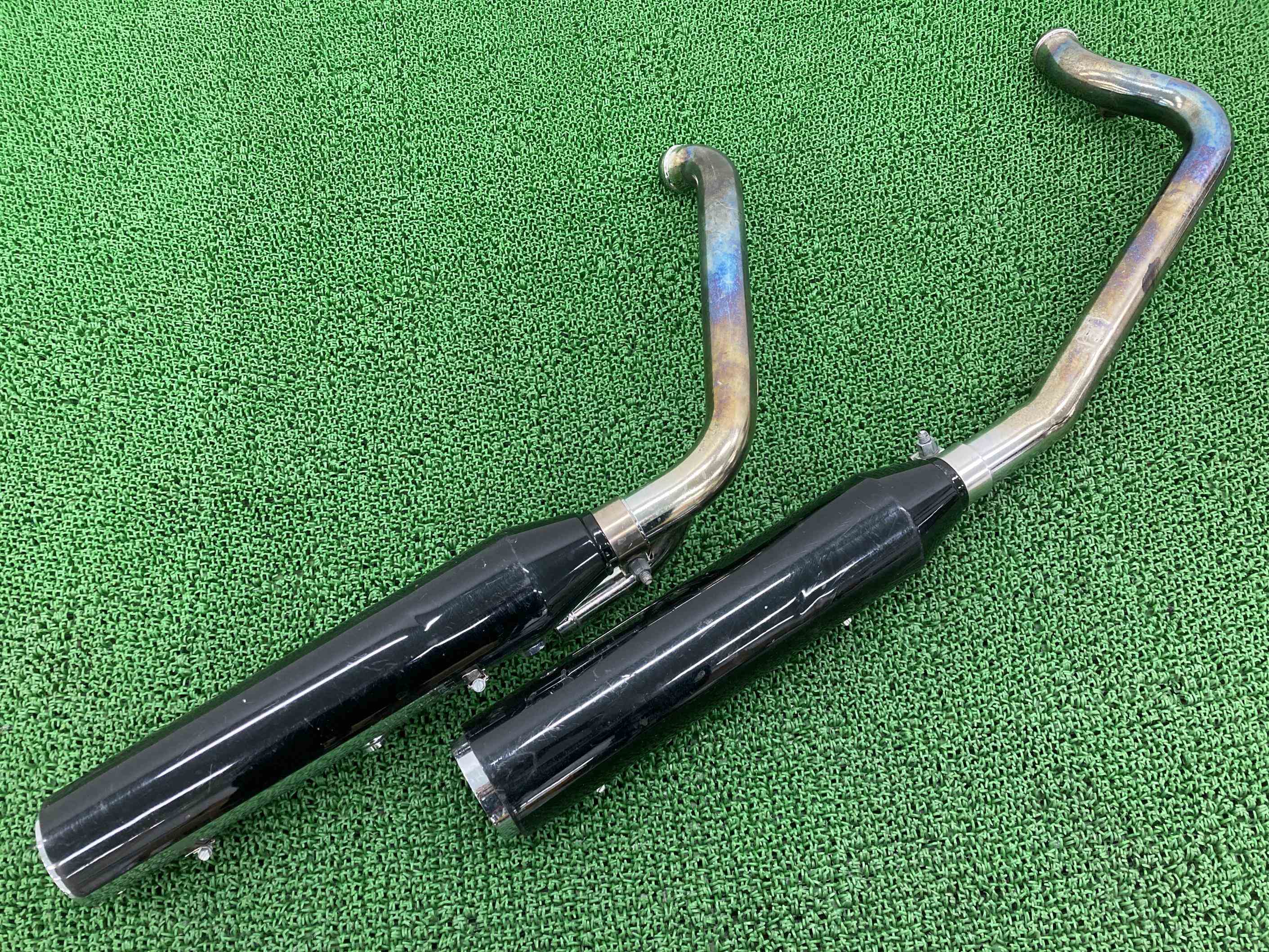 FXSB1580 マフラー ハーレー 純正 バイク 部品 ソフテイル ブレイクアウト 希少品 品薄 車検 Genuine 【中古】 89