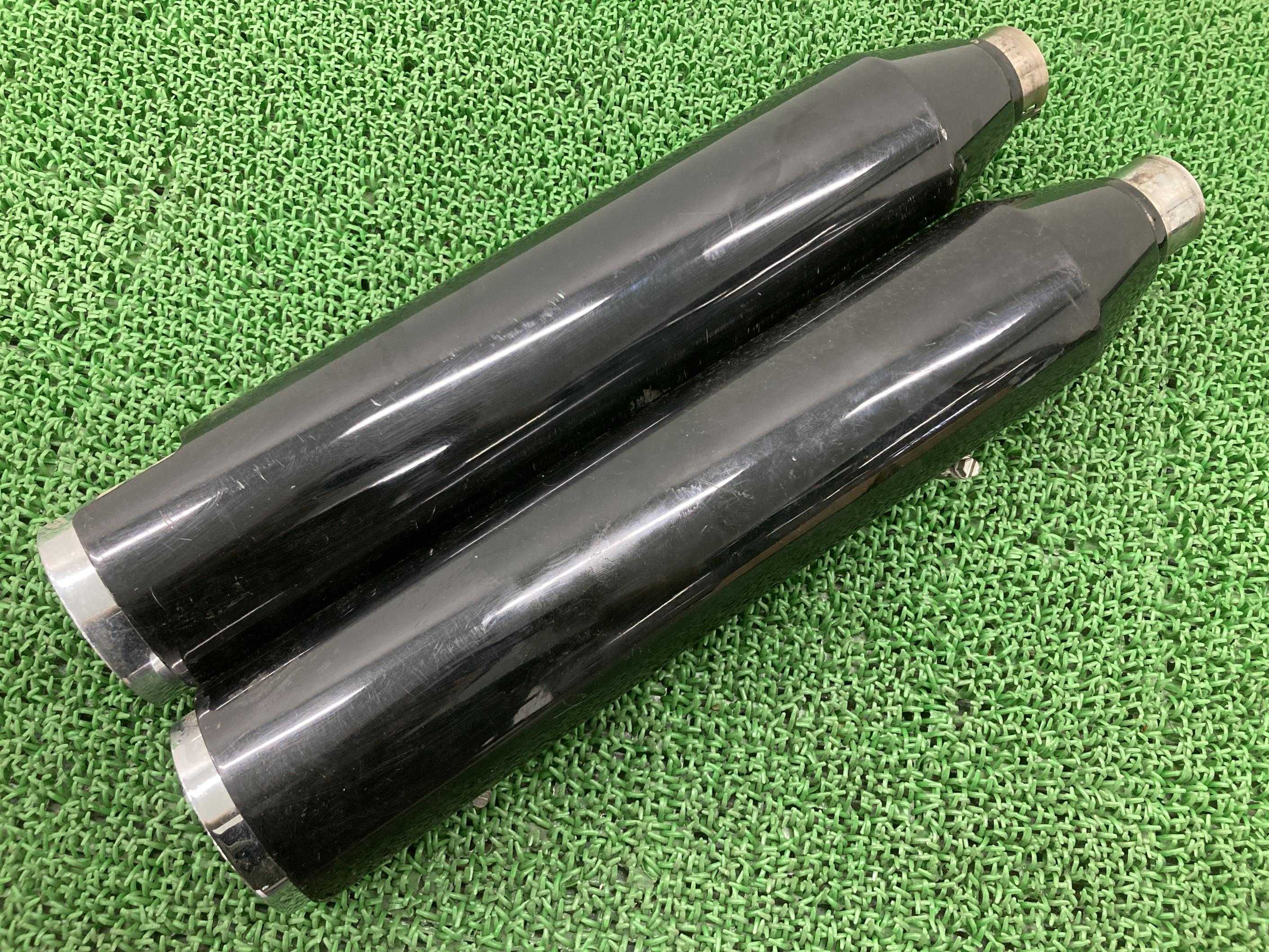 FXSB1580 サイレンサーマフラー ハーレー 純正 バイク 部品 ソフテイル 13-17年ブレイクアウト コケキズ無し 品薄 車検 Genuine 【中古】 11