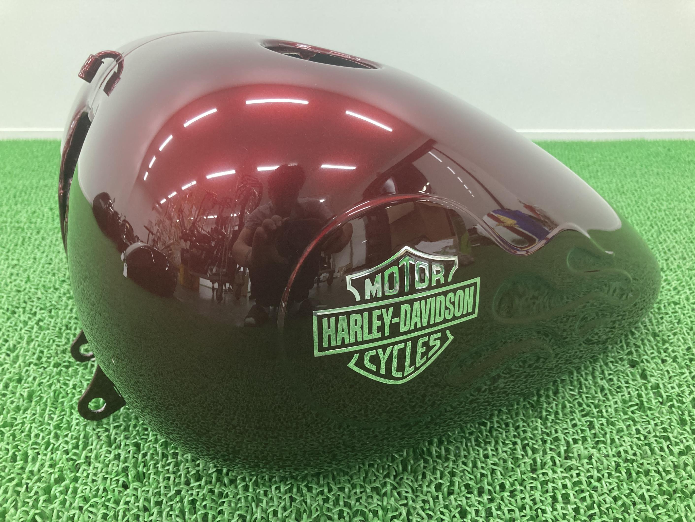 FLSTC1450タンクワインMハーレー純正バイク部品ラジカルペイントヘリテイジソフテイルクラシックコケキズ無し品薄希少品車検Genuine【中古】 44