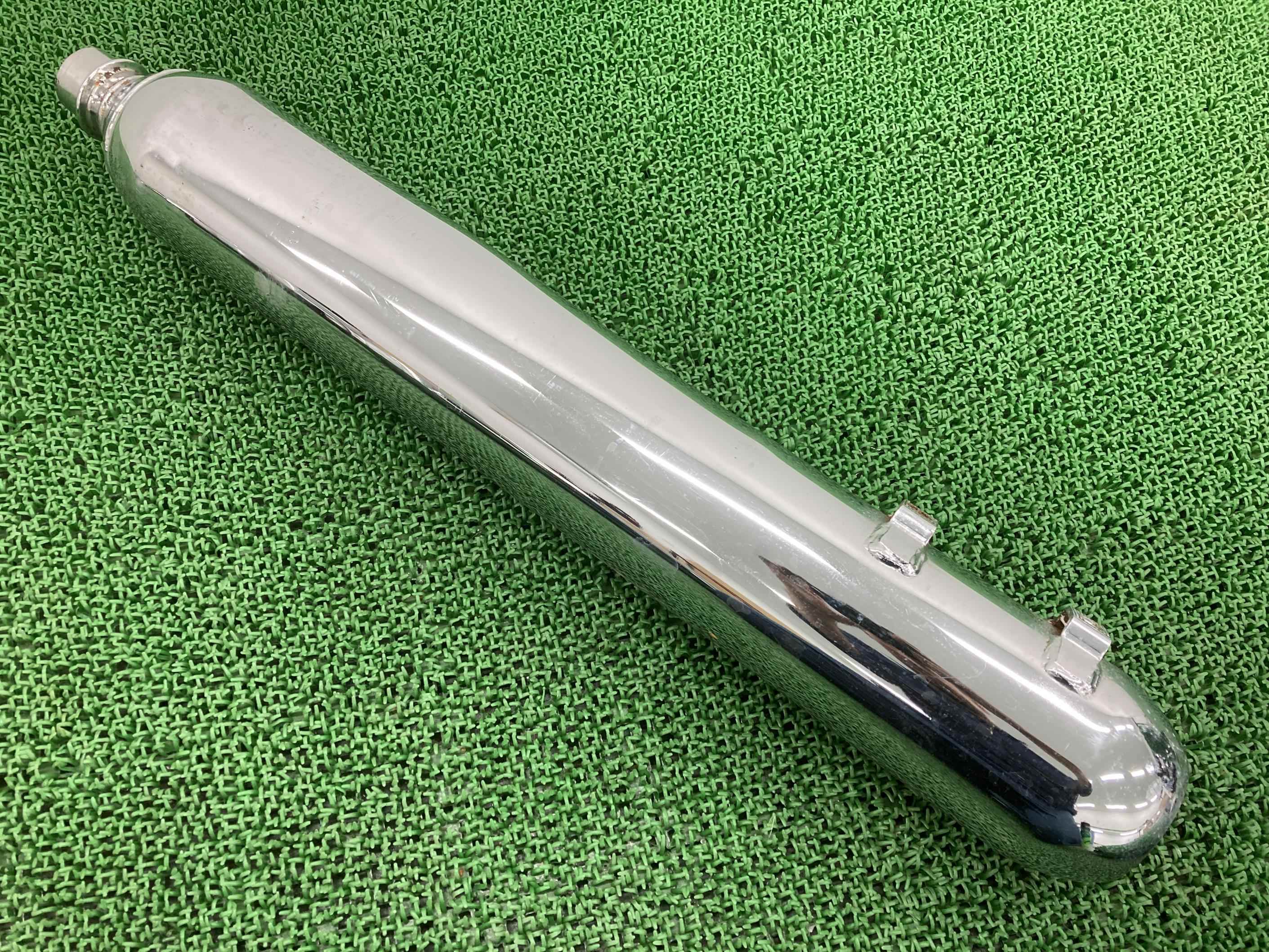 FLHTC1340 サイレンサーマフラー 左 ハーレー 純正 バイク 部品 ツーリング EVO コケキズ無し 品薄 車検 Genuine 【中古】 76