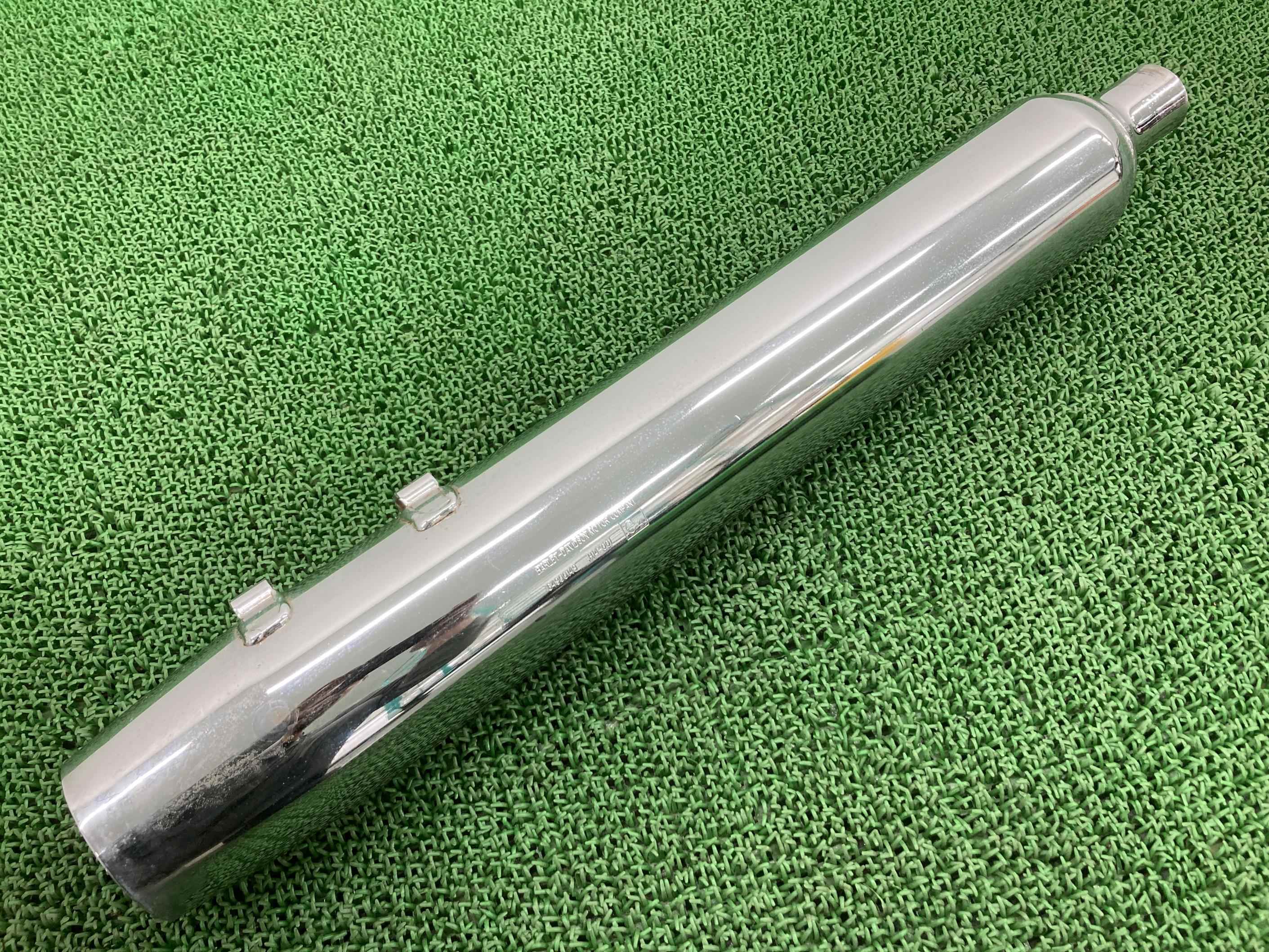FLHTCUTG1690 サイレンサーマフラー 右 ハーレー 純正 バイク 部品 トライグライドウルトラ コケキズ無し 品薄 希少品 車検 Genuine 【中古】 49|ティーエスパーツ 店