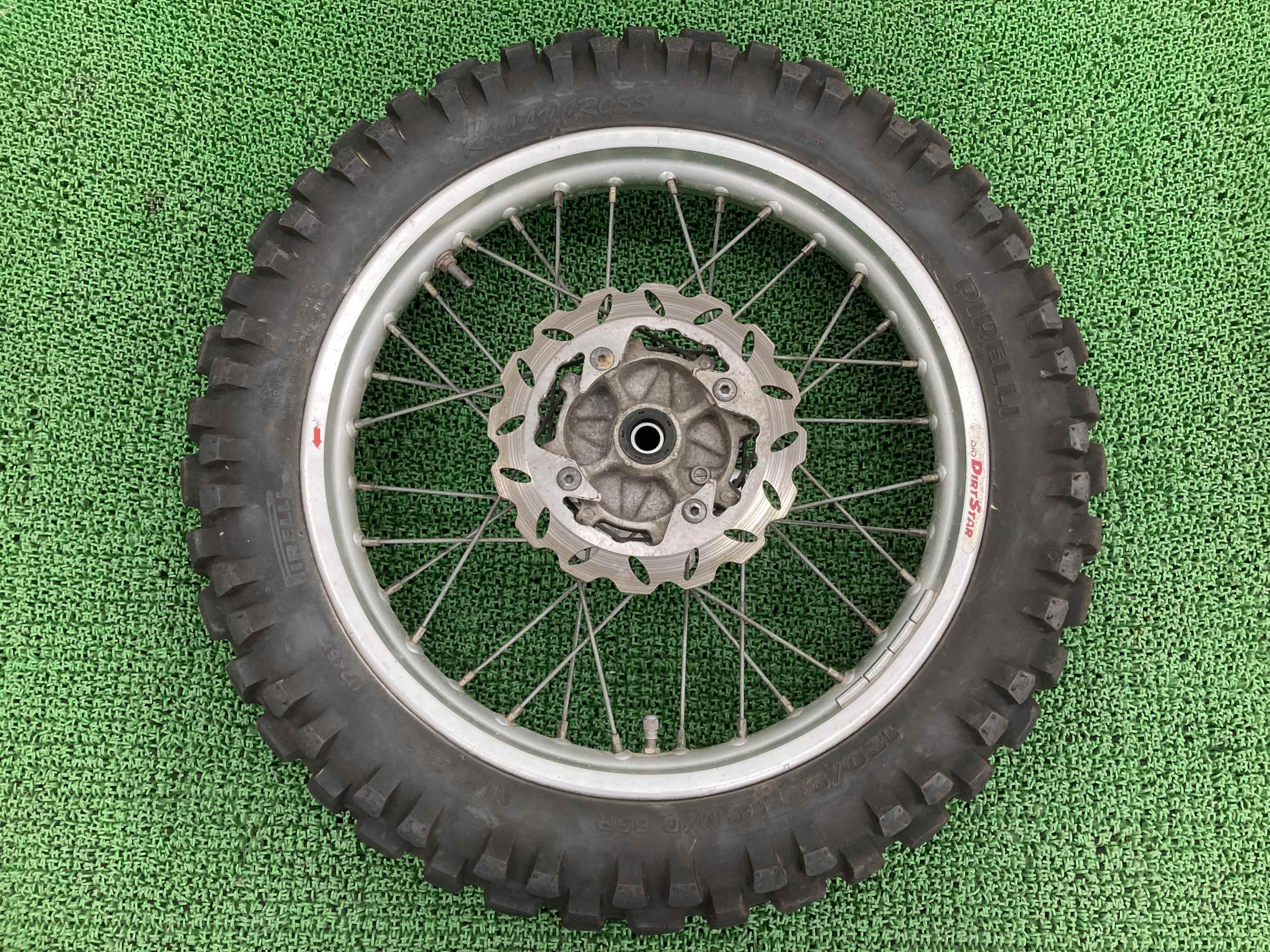 XR250リアホイールMD30-1700***ホンダ純正バイク部品2003年式外しMD30-170018x2.15D.I.D曲がり無し品薄車検Genuine【中古】 99