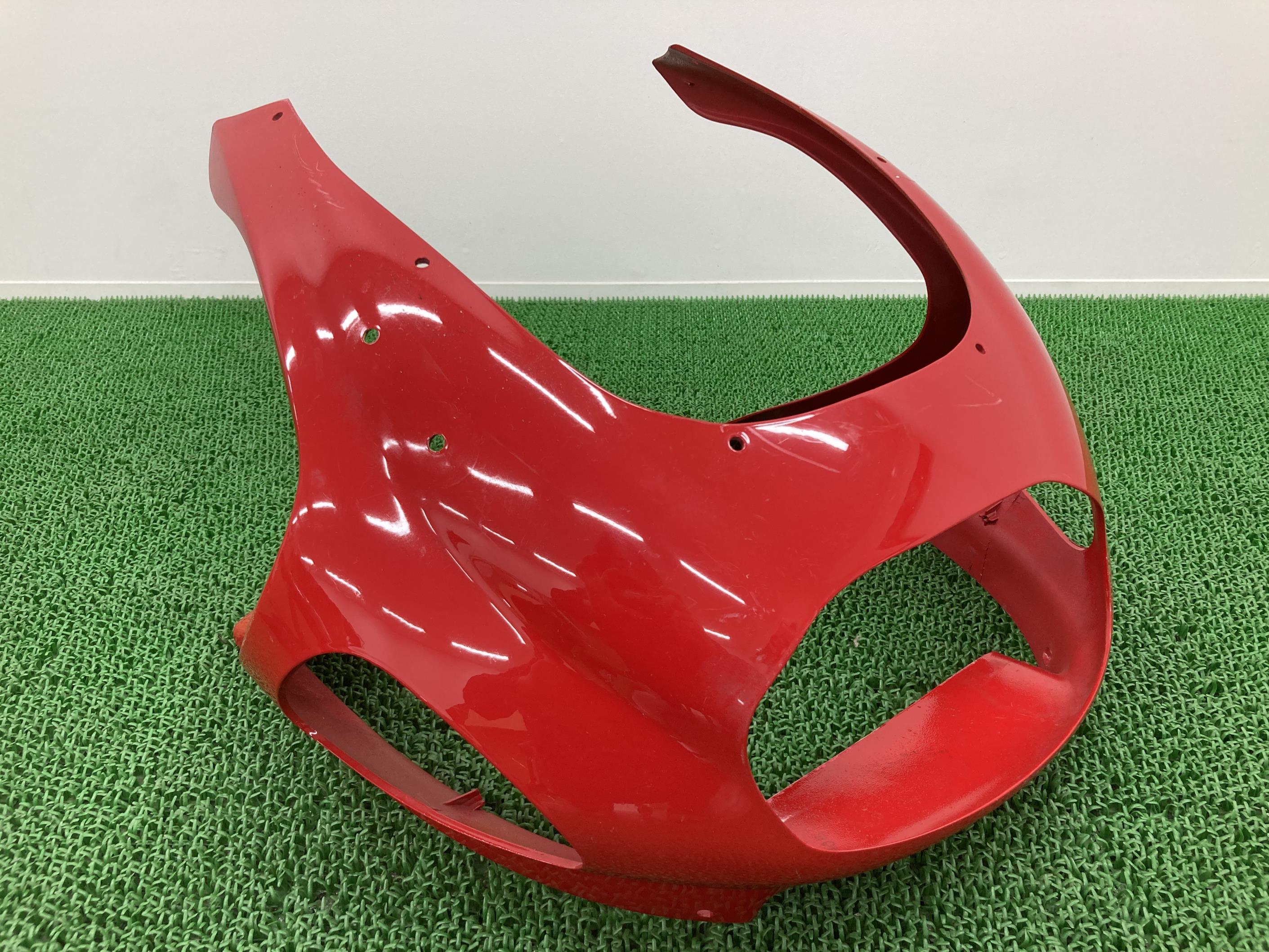ST4Sアッパーカウル赤ドゥカティ純正バイク部品修復素材にコケキズ無し品薄希少品車検Genuine【中古】 50|ティーエスパーツ 店
