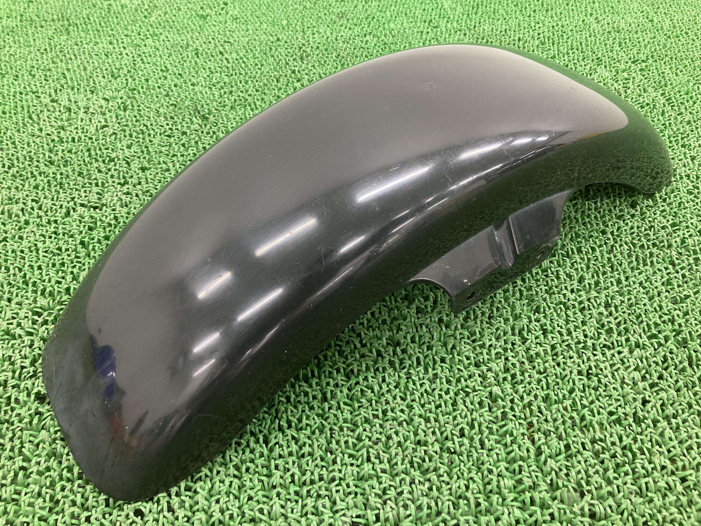 バンバン200 フロントフェンダー 黒 スズキ 純正 バイク 部品 NH41A VANVAN200 割れ欠け無し 品薄 希少品 車検 Genuine 【中古】 66