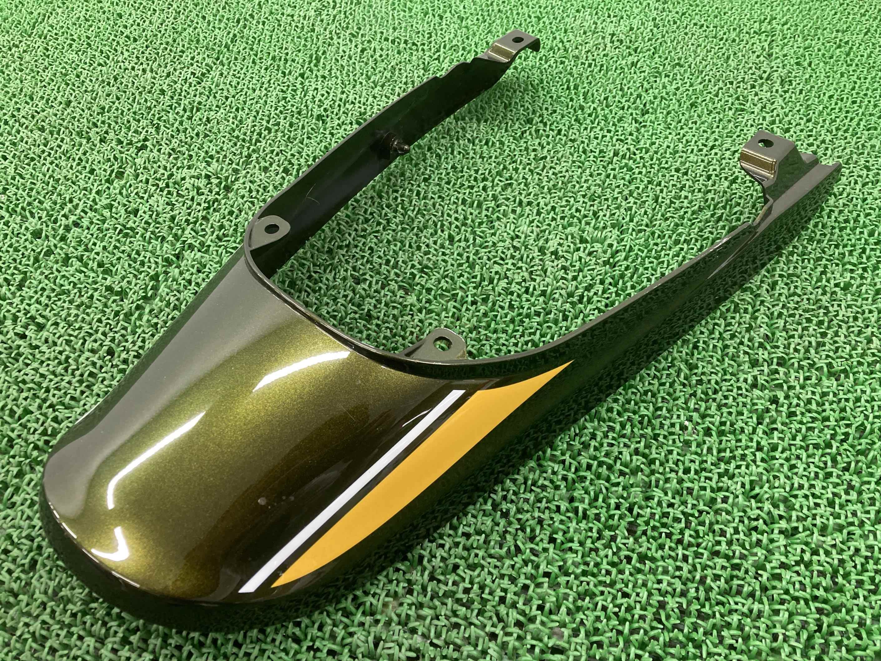 Z900RS テールカウル カワサキ 純正 バイク 部品 ZR900C キャンディトーングリーン タイガーカラー シートカウル 割れ欠け無し 車検 Genuine 【中古】 19
