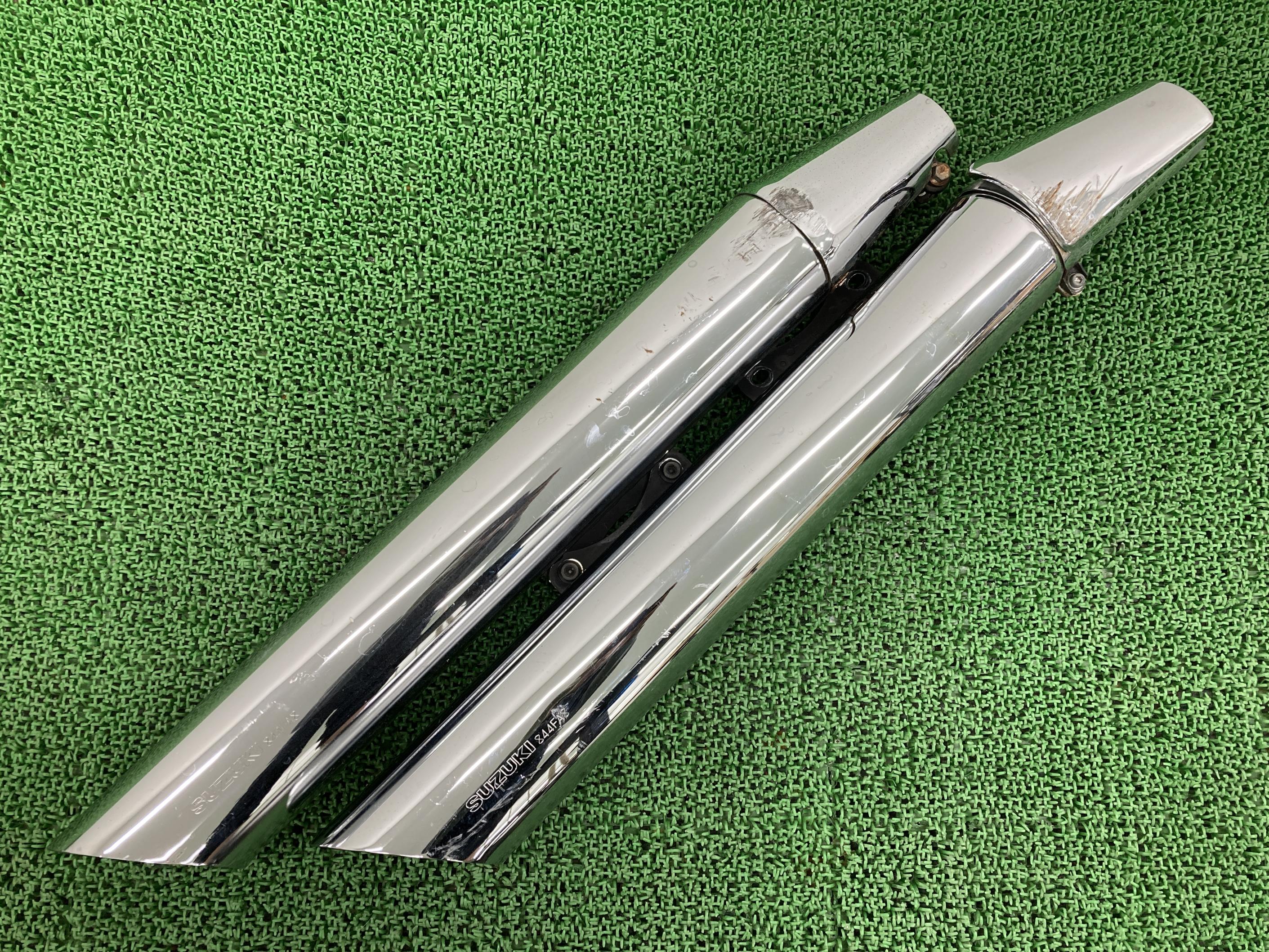 イントルーダー400 クラシック YL-P製ドラッグパイプマフラー