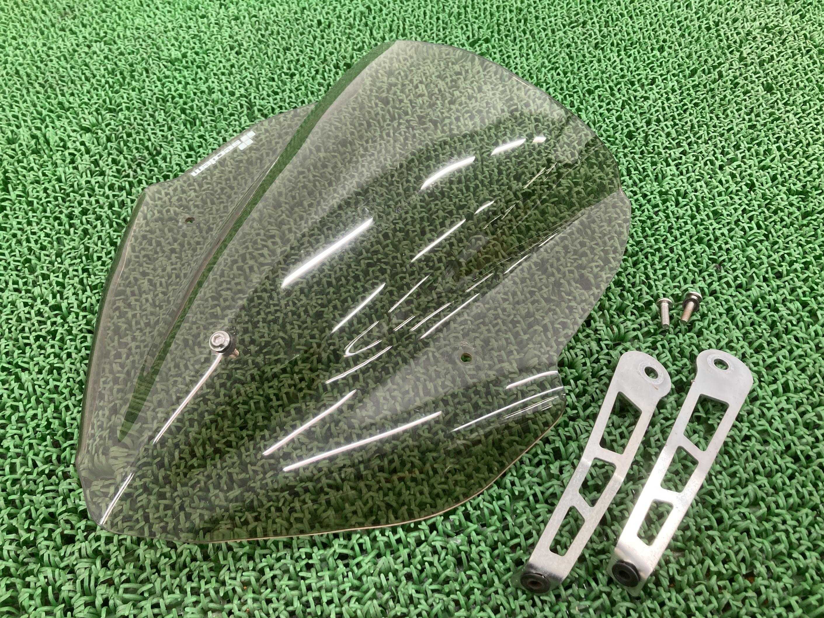 セクデム製FZ1スクリーン社外バイク部品2D1FZ1-NSECDEMスモークフライスクリーンバイザー修復素材に【中古】 86