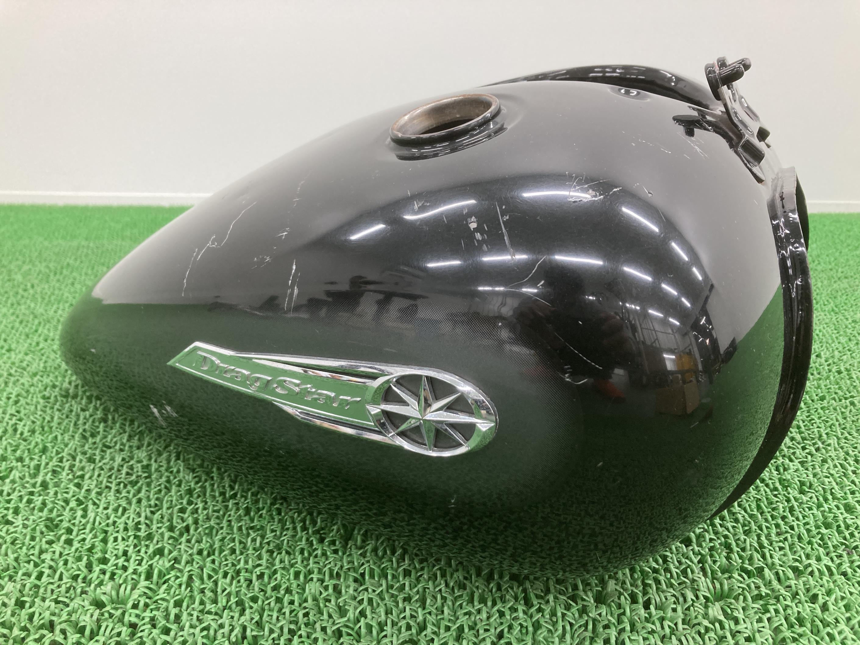 即購入OK ドラッグスター400クラシック　4TR 取り外し　純正タンク　黒 即購入OK ドラッグスター400クラシック 4TR 取り外し 純正タンク 黒