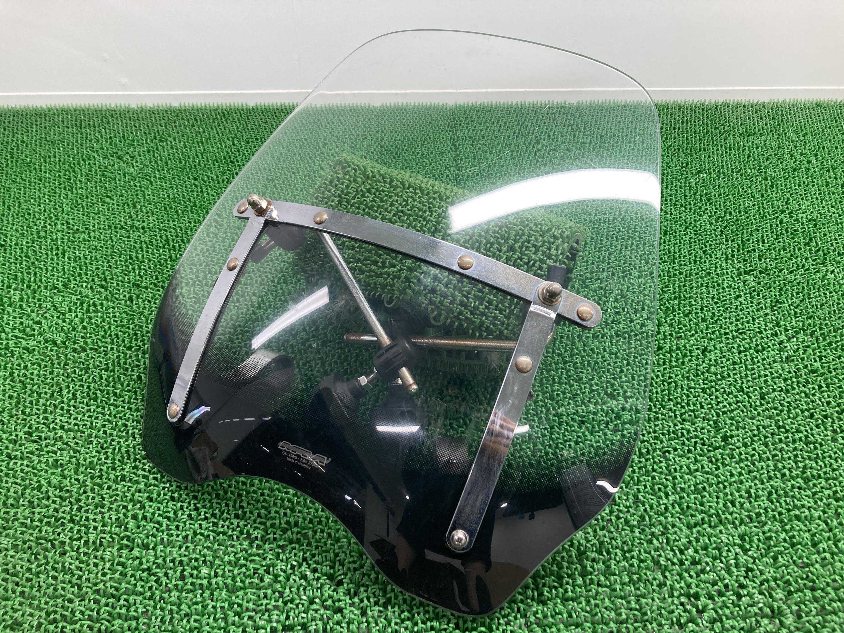 MRA製シャドウ400スクリーン社外バイク部品ウインドシールド割れ欠け無し修復素材に品薄希少品【中古】 3｜ティーエスパーツ　店 7,776円
