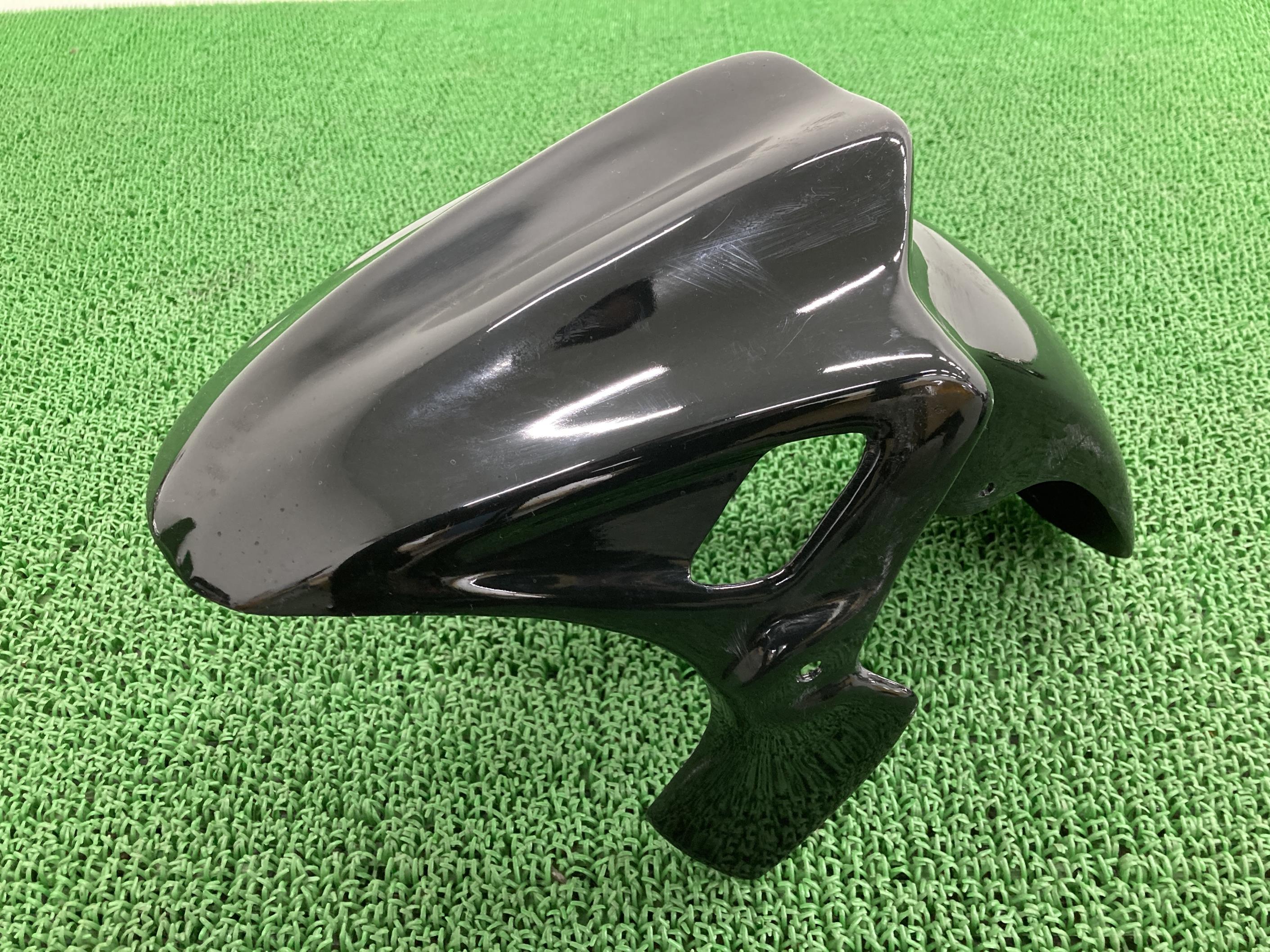 マジェスティ125フロントフェンダー黒ヤマハ純正バイク部品LPRSE27105A102***割れ欠け無し品薄希少品車検Genuine【中古】 18