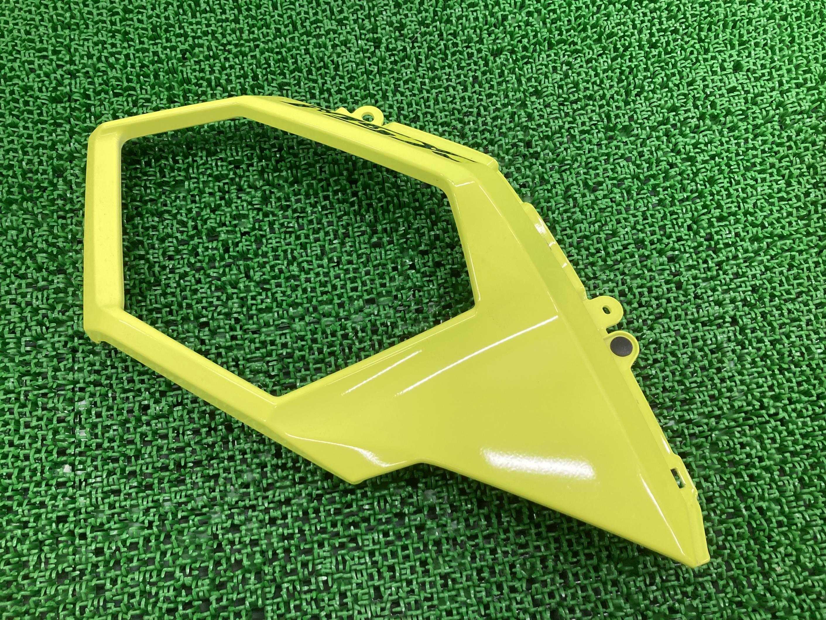 グロム シュラウド 左 黄 ホンダ 純正 バイク 部品 JC92 GROM MSX サイドカウル タンクカバー 車検 Genuine 【中古】 92