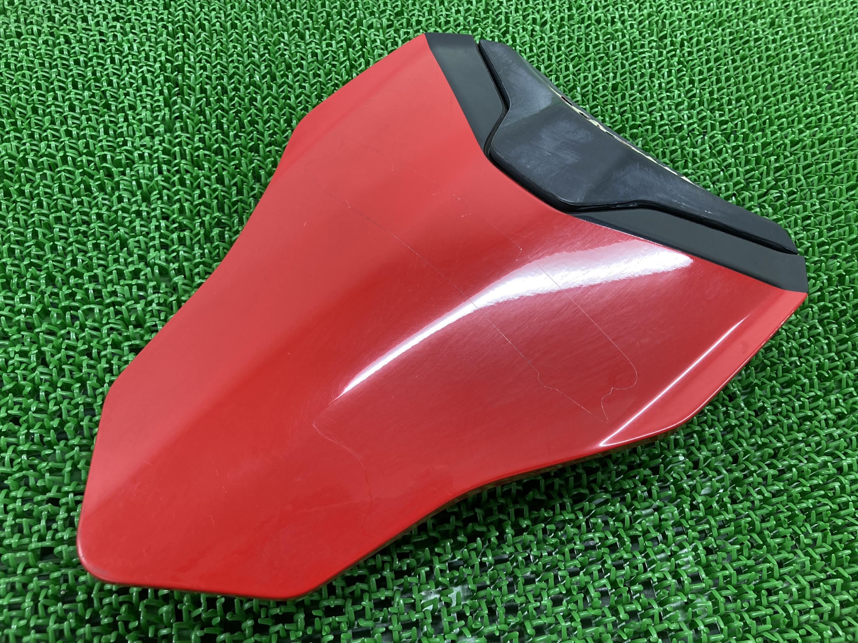 848 1098 1198 シングルシートカウル 赤 ドゥカティ 純正 バイク 部品 修復素材に コケキズ無し 品薄 希少品 車検 Genuine 【中古】 71