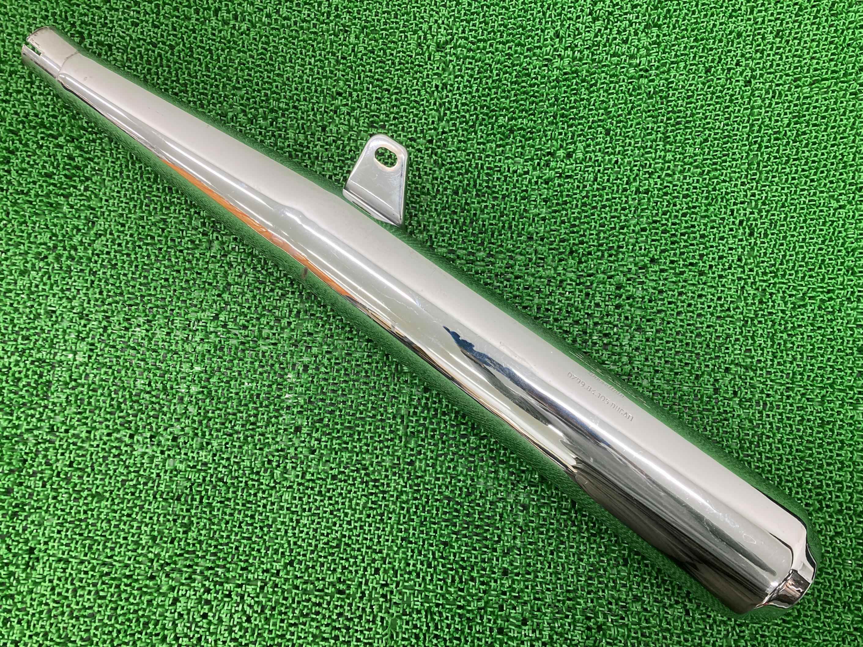 MHR900 サイレンサーマフラー 左 ドゥカティ 純正 バイク 部品 Silentium 修復素材に コケキズ無し 品薄 車検 Genuine 【中古】 44